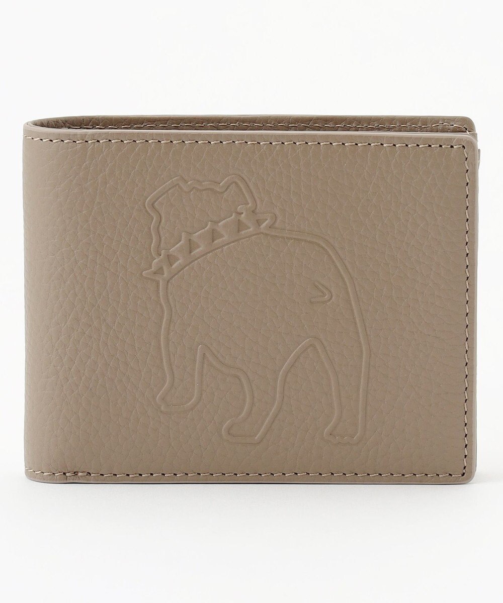 J.PRESS MEN 【MORPHO×J.PRESS】バックブル 二つ折り財布(小銭入れ付き札入) 