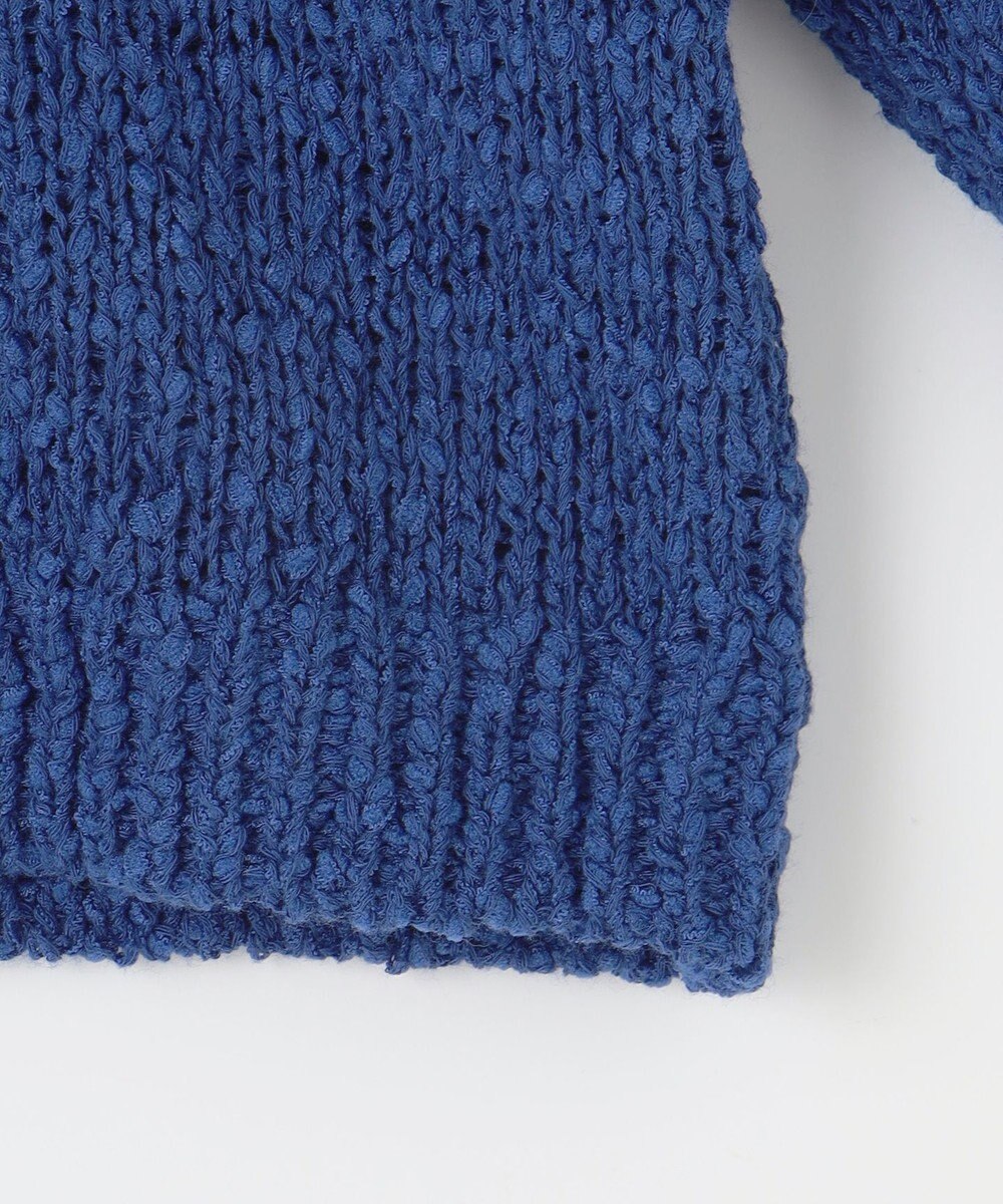 23区 【SLOW/一部店舗限定】リボンヤーン クルーネック ニット 