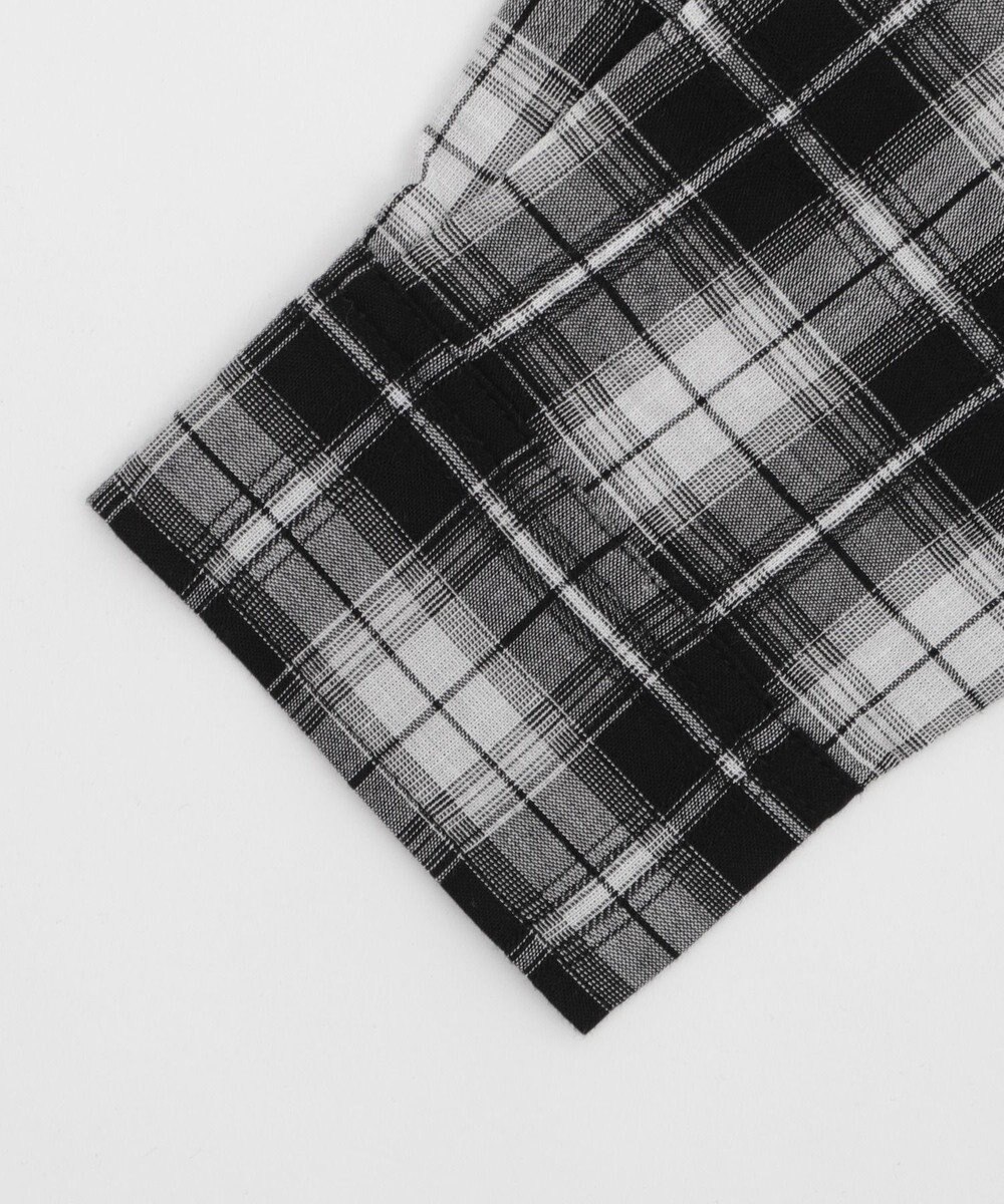 WEGO フードチェックBIGシャツ 