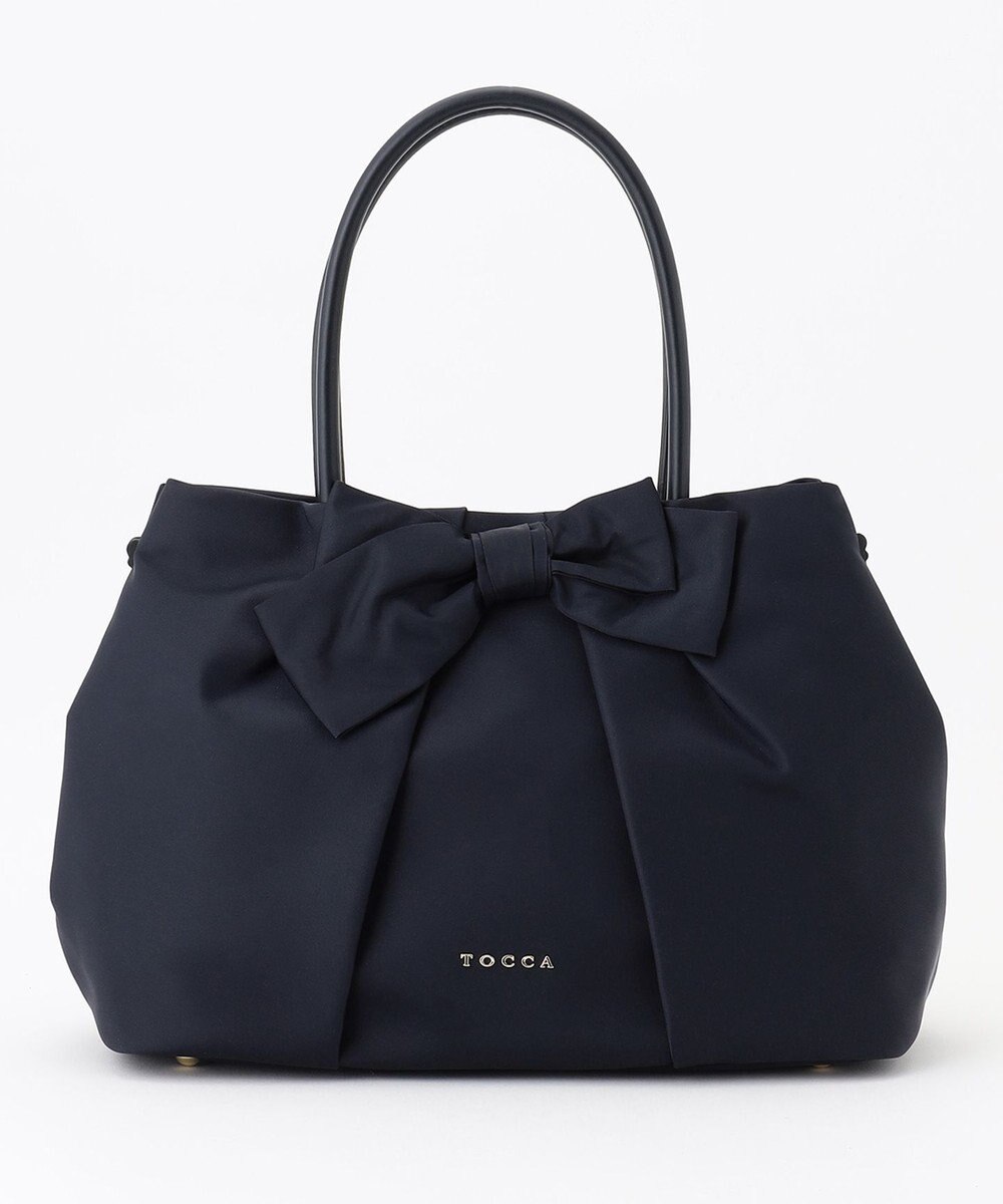 TOCCA 【A4サイズ対応・撥水】POINT OF RIBBON NYLONBAG L ナイロンバッグ L 