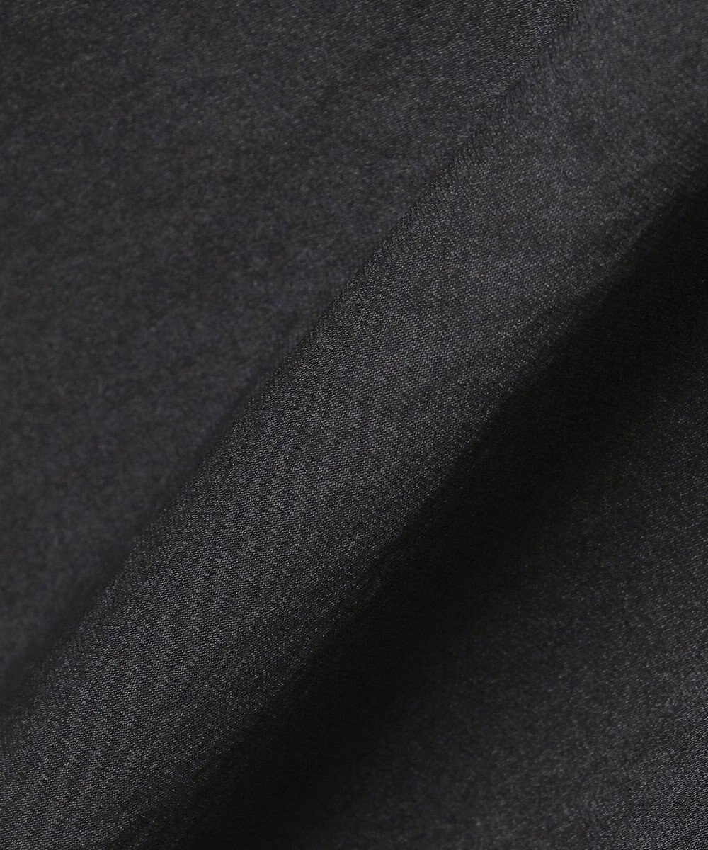 ICB L メタリックナイロンサテン コクーンスカート 