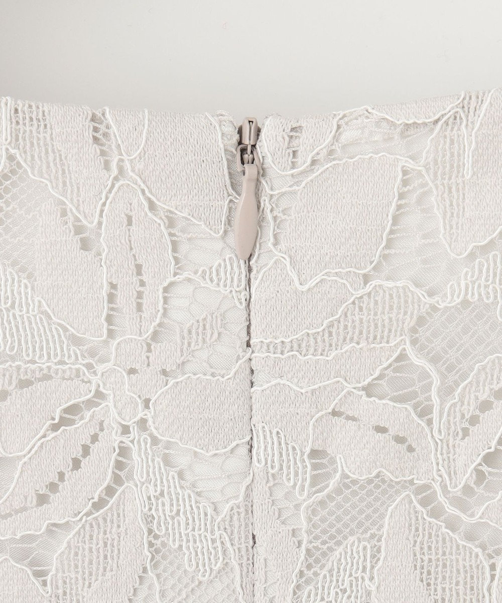 自由区 【XSサイズ～/洗える/セット可】フラワーコードレース ペプラムブラウス 