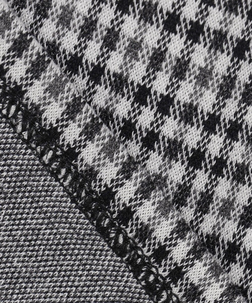 組曲 KIDS 【150-160㎝】チェックジャガード トレーナー 