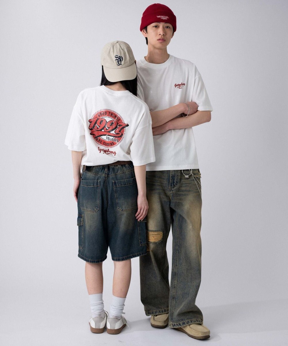 WEGO 【ユニセックス着用ITEM/XSSMLXLサイズ展開】アソートグラフィックBIG　T（SS） 