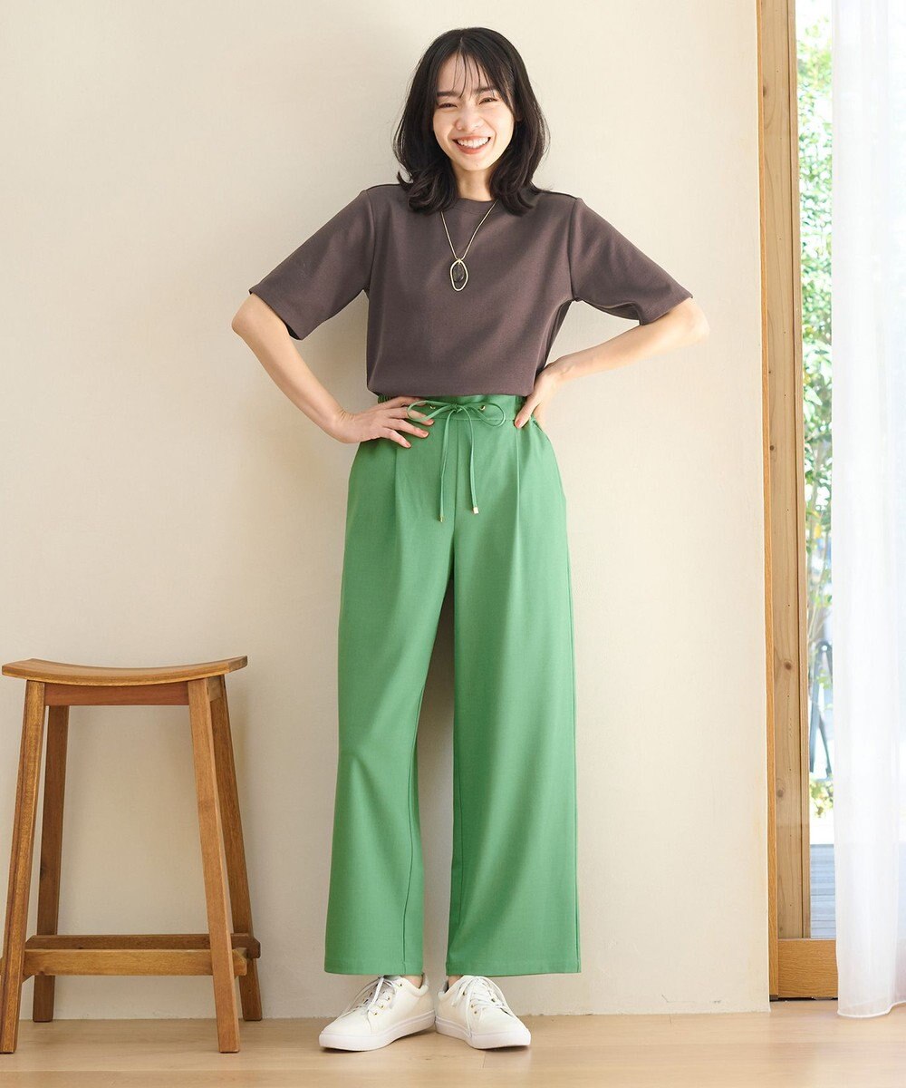 ANY L 【UVケア・接触冷感】コンパクトクルーネックＴシャツ 