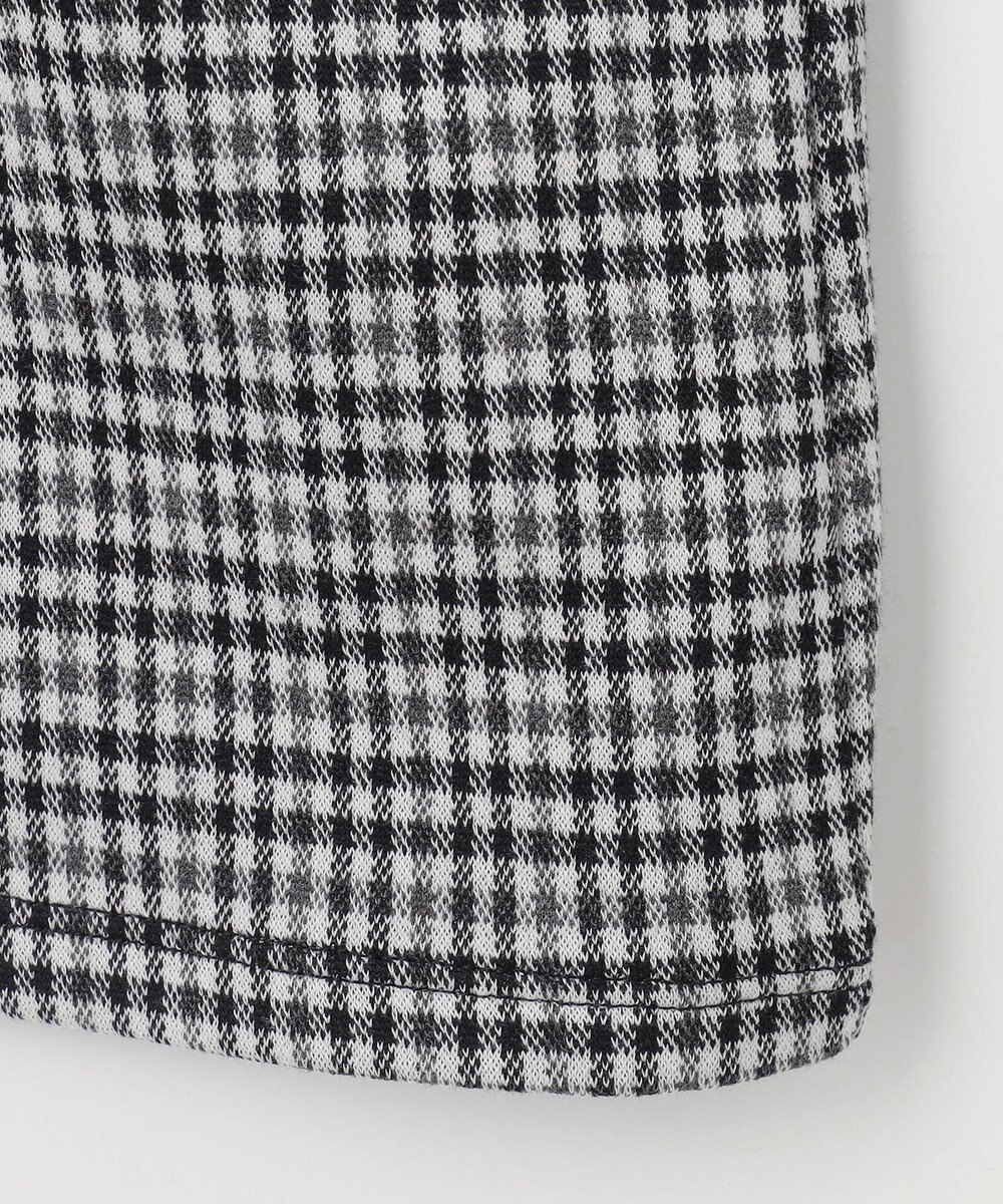 組曲 KIDS 【150-160㎝】チェックジャガード トレーナー 