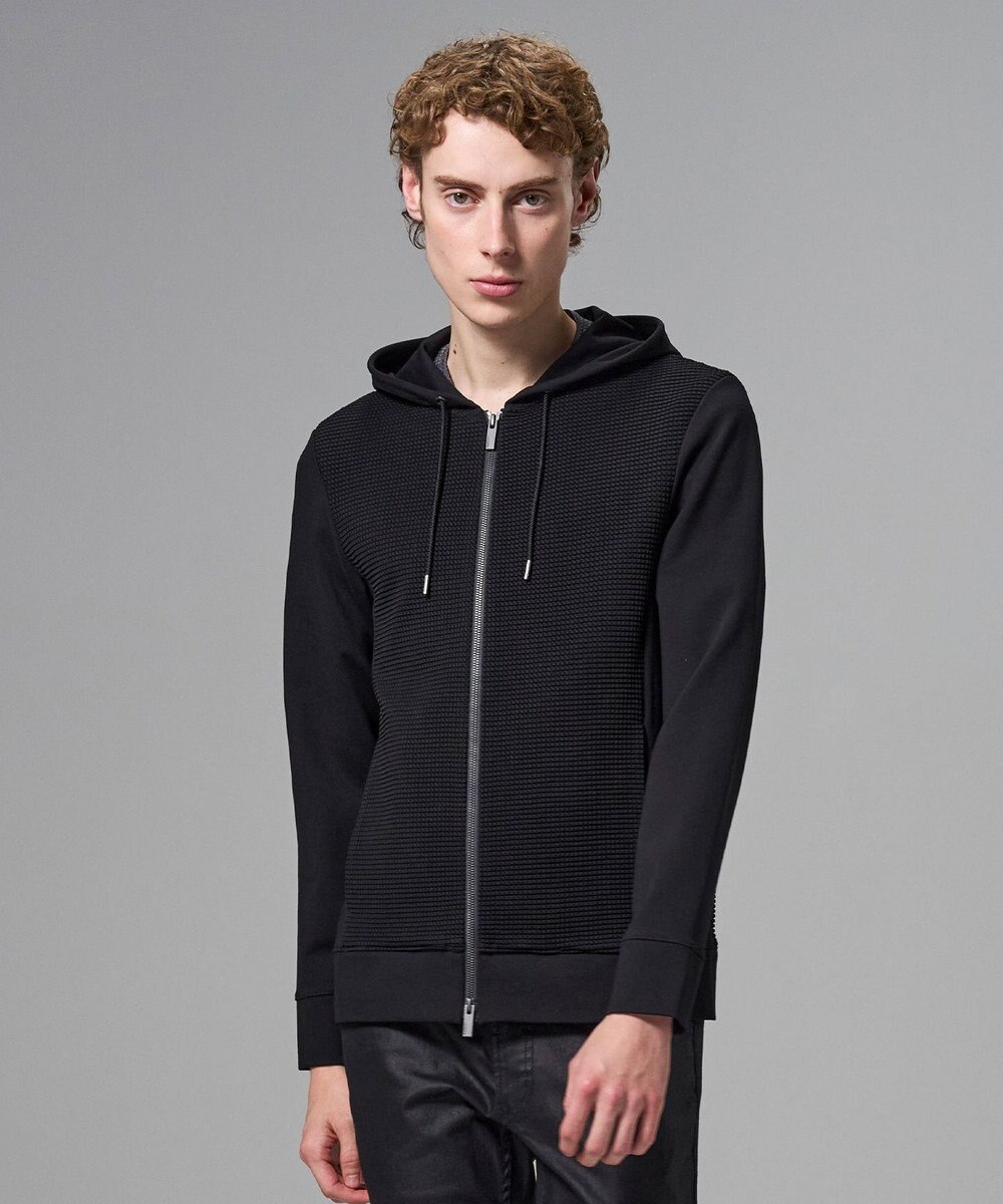 JOSEPH HOMME 【オリジナル素材 】ライトタックジャージー   ジップアップフーディー 