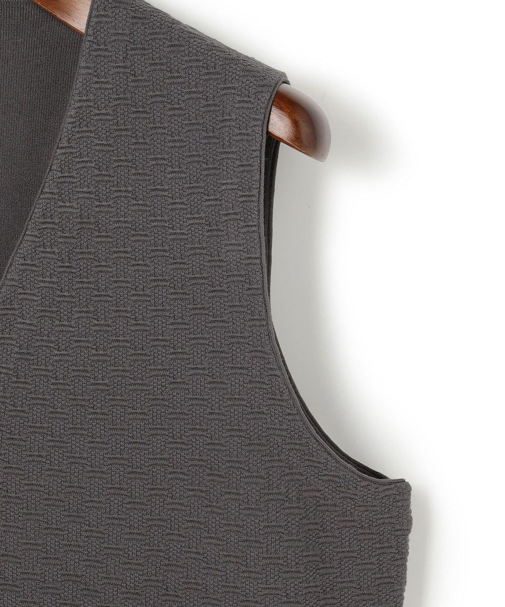 J.PRESS MEN 重ねて映える洗練レイヤード【ストレッチ / イージーケア】【FLEX YARN】ハイゲージ ニットベスト 