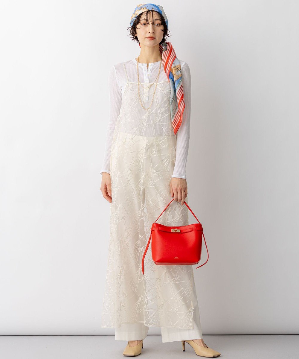 23区 シアーリブ レイヤード ロンTEE 