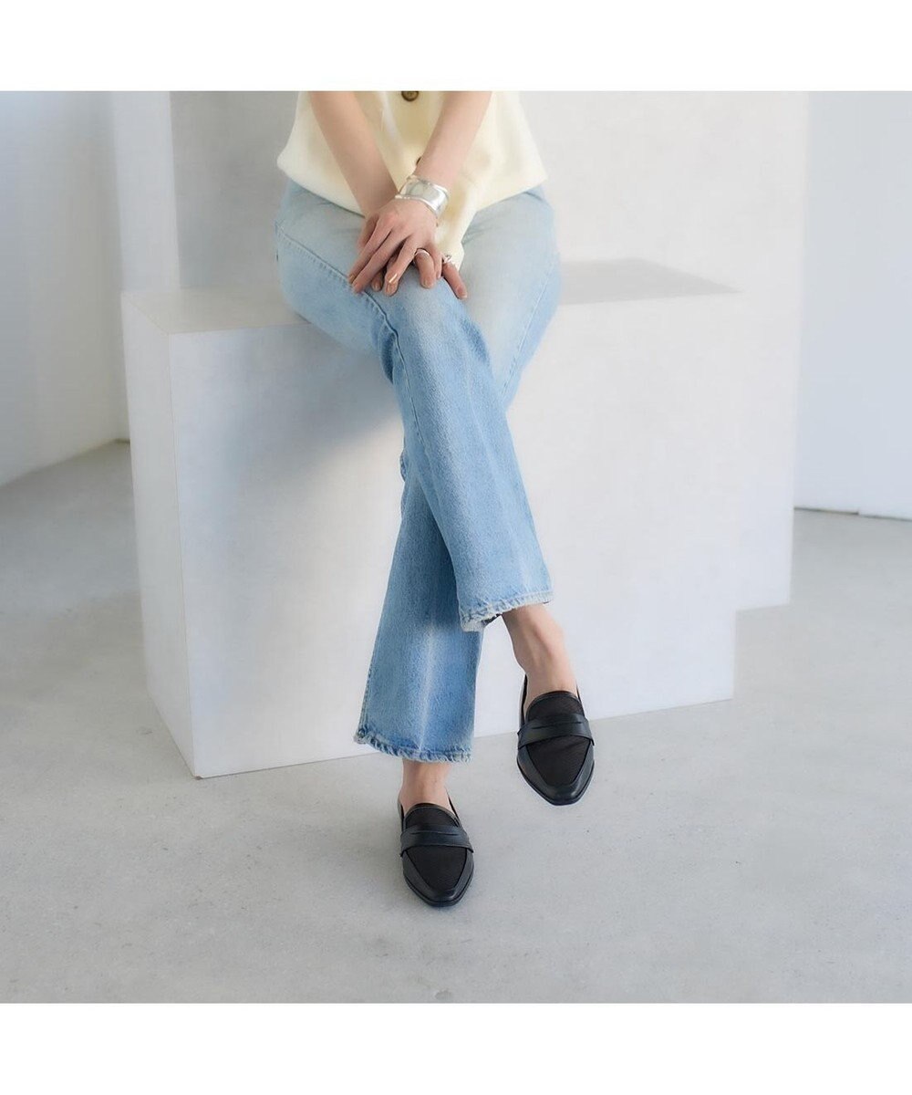 MODE ET JACOMO <carino>メッシュチュールローファー 