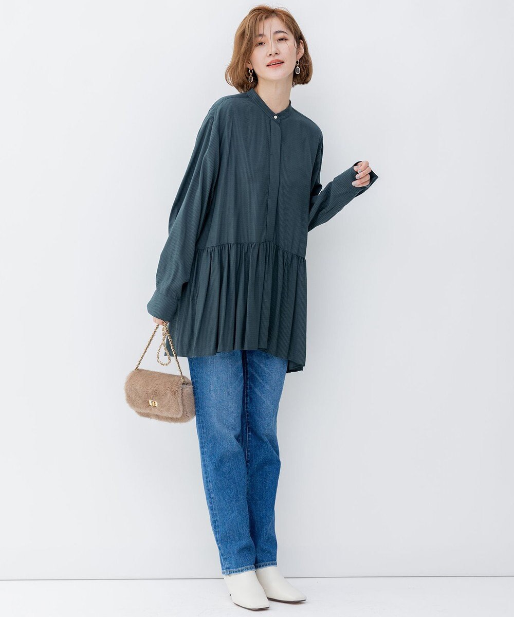 23区 ガラスフープピアス 