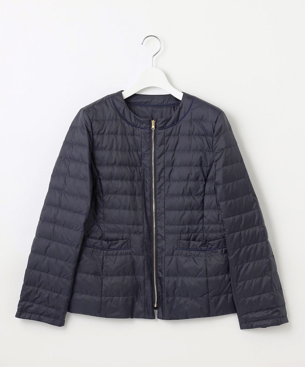 自由区 【洗える】リバーシブルライトダウン ジャケット 