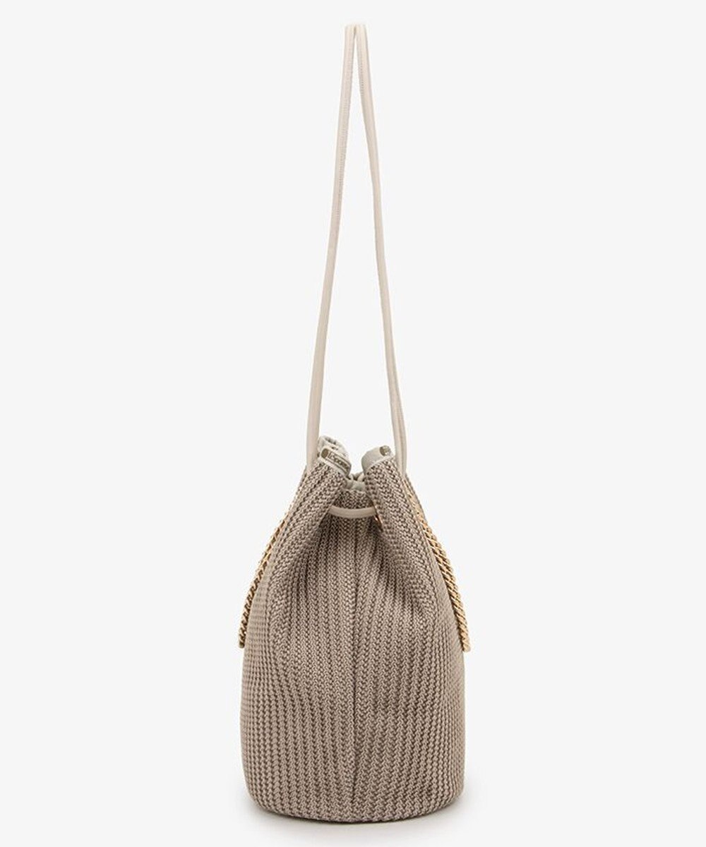 LeSportsac CHAIN CROCHET MED BUCKET/ベージュクロシェ 