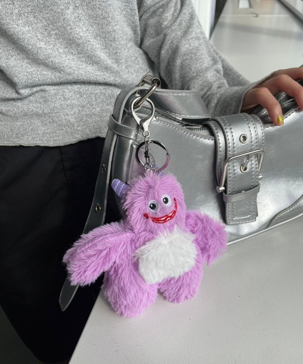 WEGO ぽいんぽいんモンスターぬいぐるみキーホルダー 