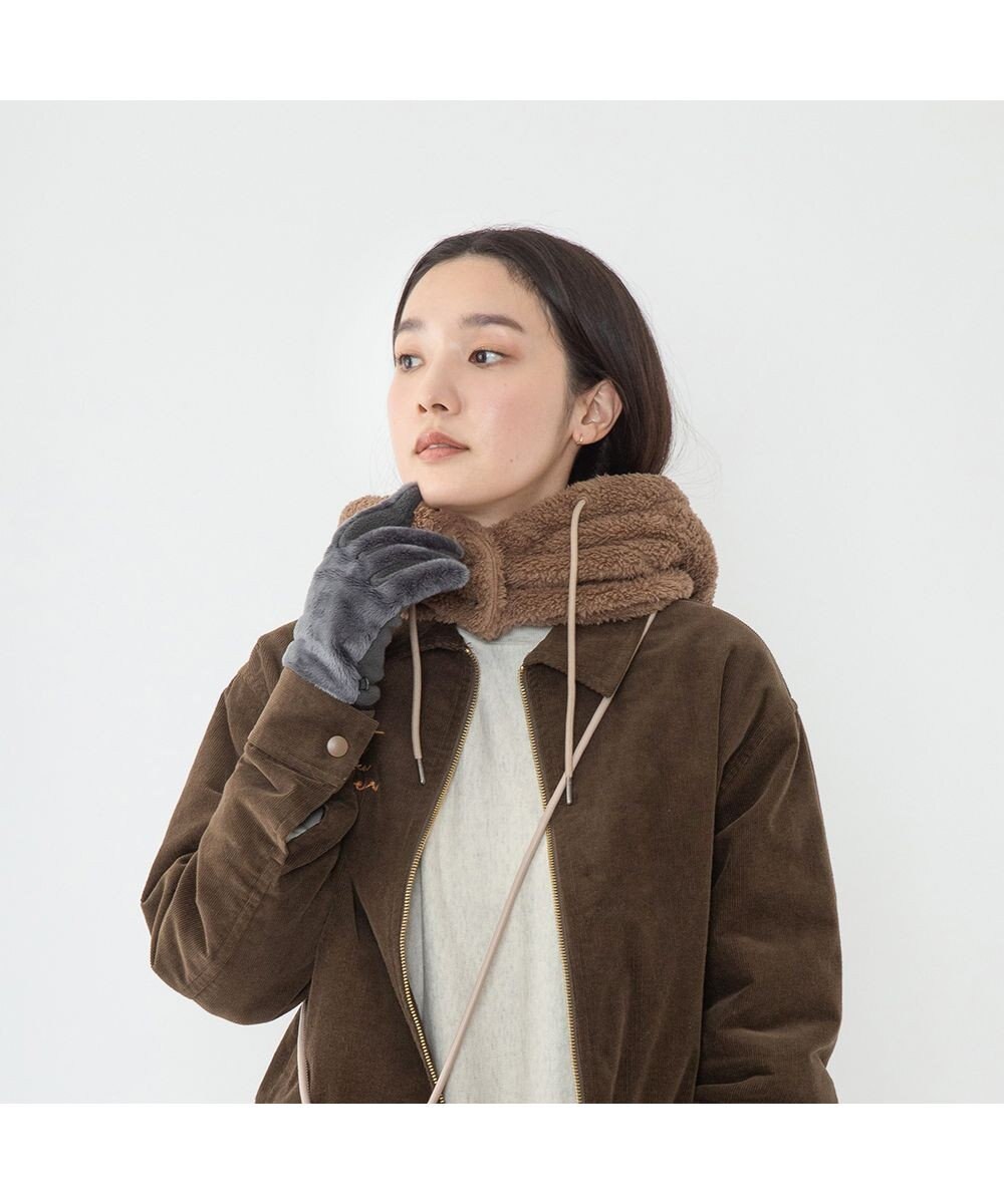 林八百吉商店 Champion  ボアボタンフーディー 