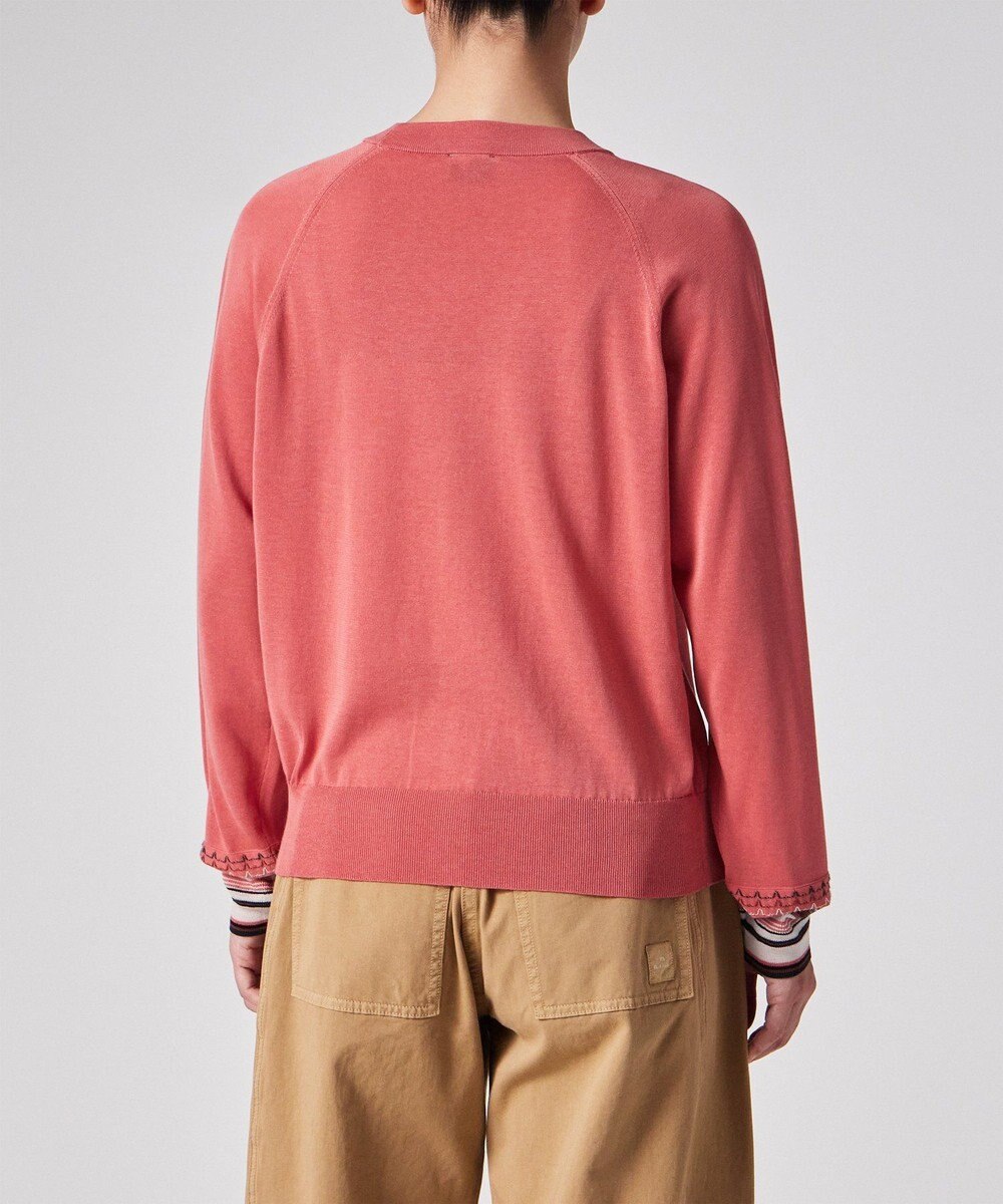 Paul Smith デザイン ステッチ Vネック カーディガン 