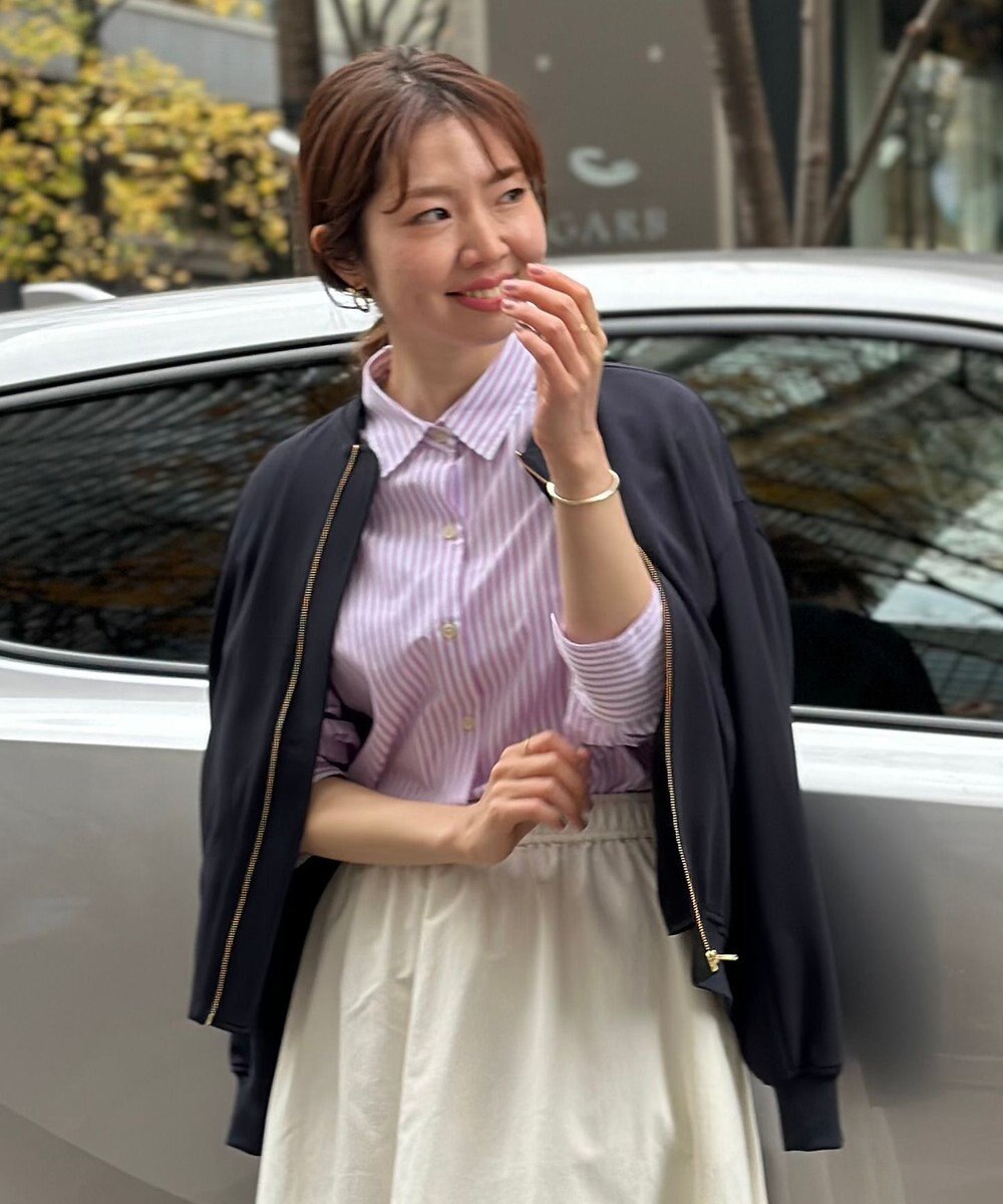 UNFILO 【洗える】イージーケア オーバーシャツ 