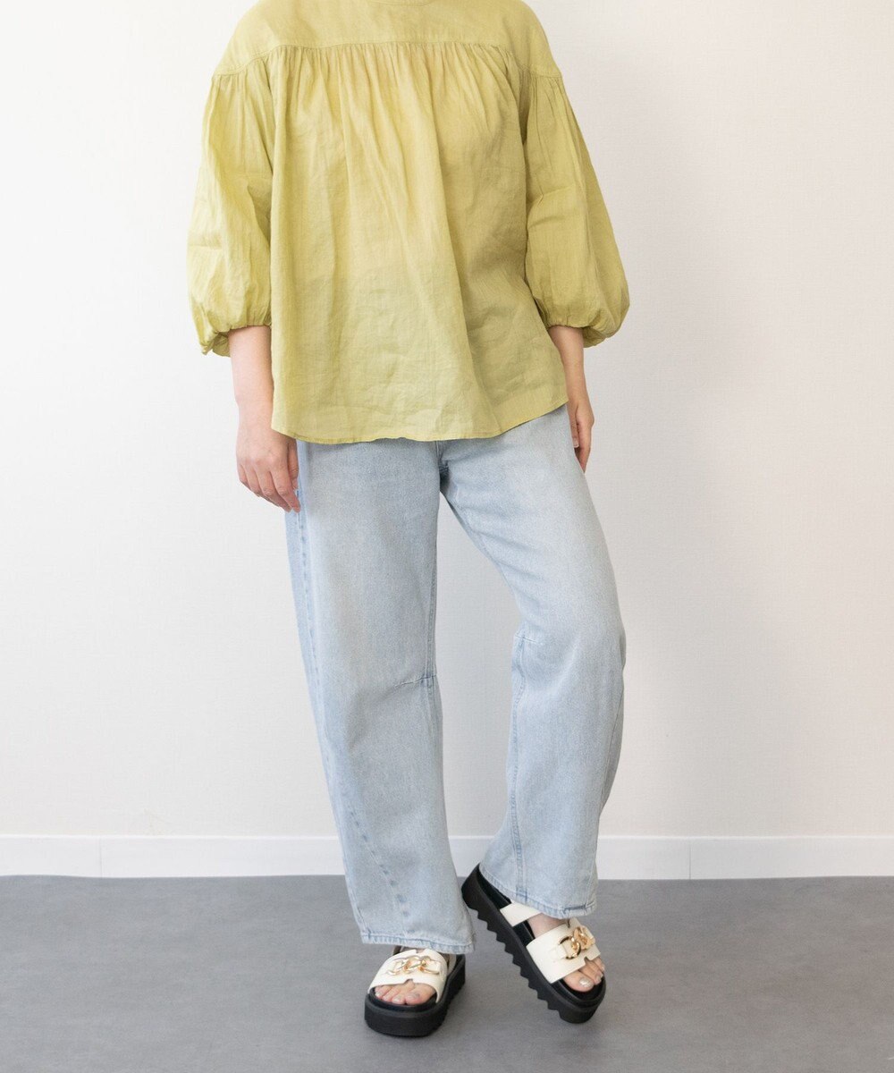 Bridget Birkin 【PARADIS COULEUR】メタルチェーン厚底フットベッドサンダル 