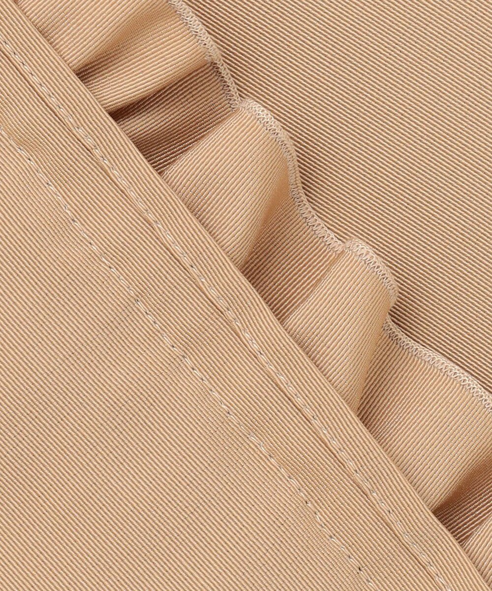 #Newans 【金子綾さんインスタライブご紹介アイテム】〈小柄さんにお勧め〉フリルヘムジレブラウス 