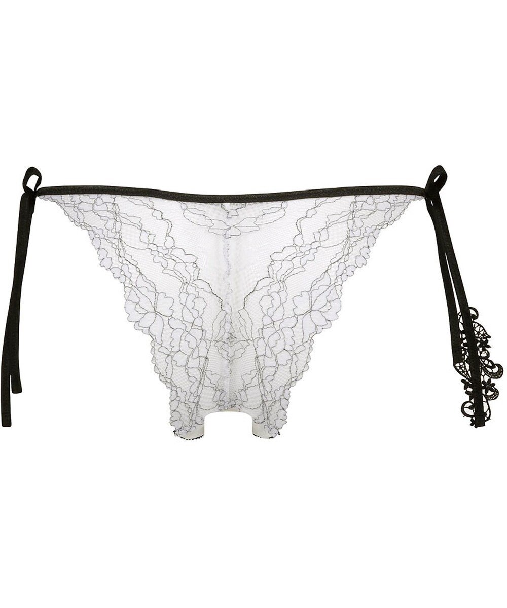 WACOAL ルジェ Ｔバック ショーツ BCA442・BCA342とペア かぶり広め(バック) リボン結びタイプ(サイド) 透けにくい(フロント) ソング はきこみ丈あさめ レディース PCA442 /ワコール 