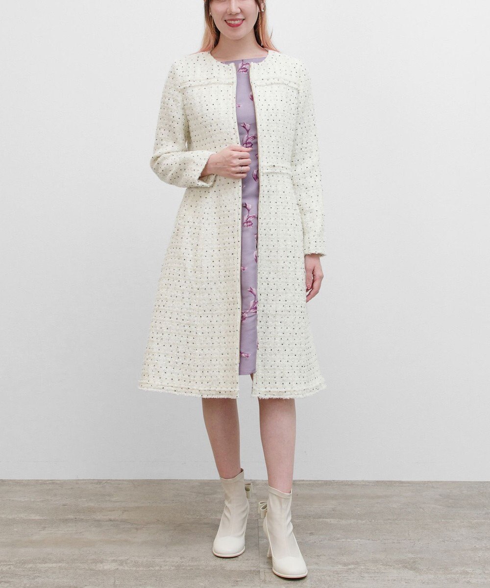 TOCCA 【消臭】SWEET TWINKLE ツイードコート 