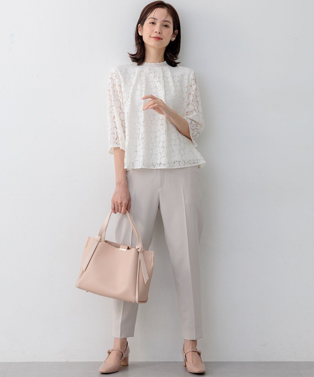 組曲 シュットクロステーパード パンツ 