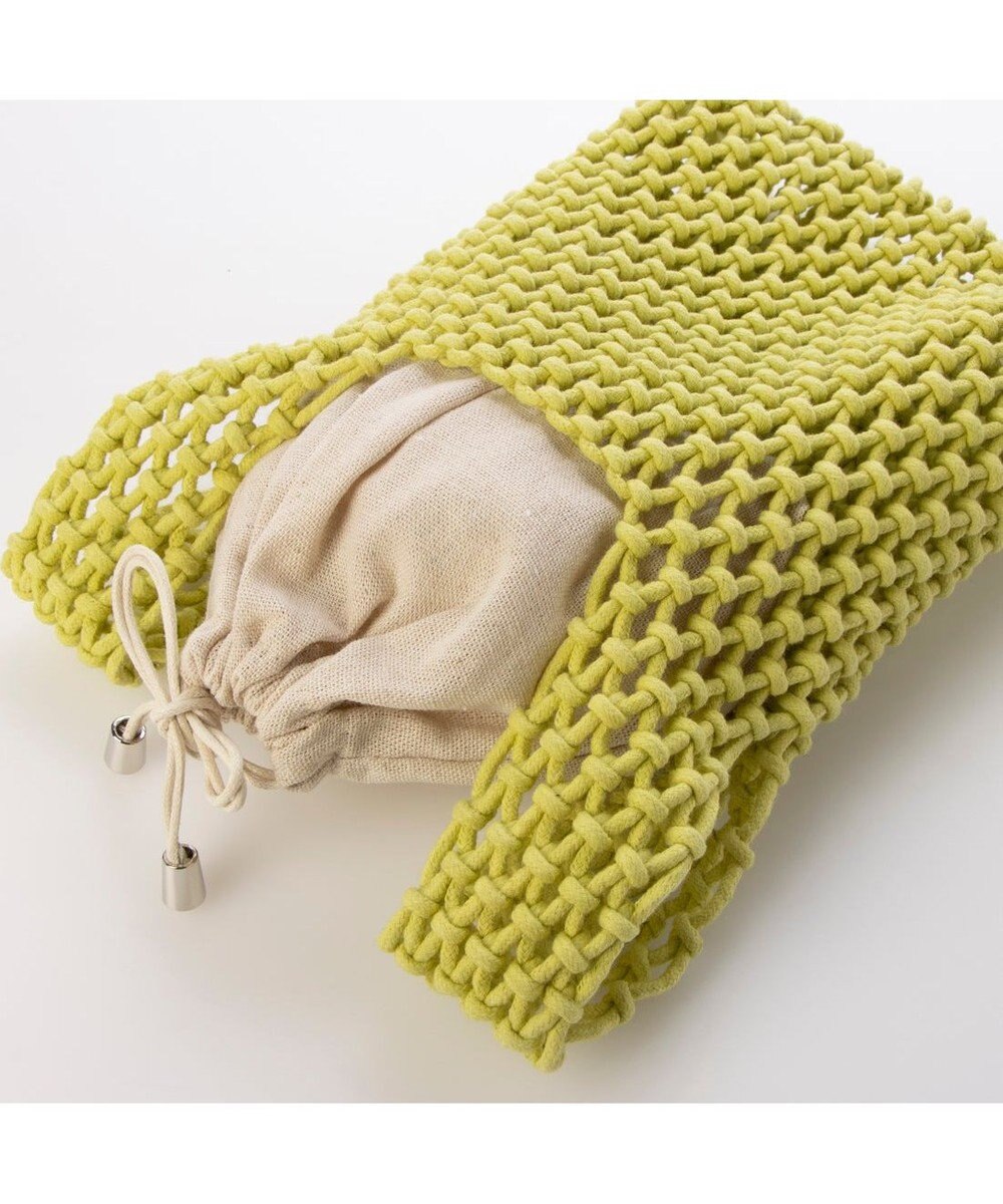 UNBILLION カシュカシュ cachecache / マクラメ2wayチェーンショルダー 