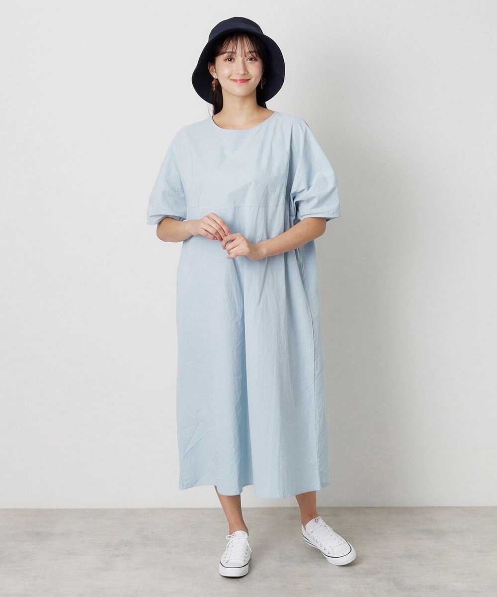 MOONBAT 【洗える】FURLA(フルラ) シャンブレー中つばダウンハット 