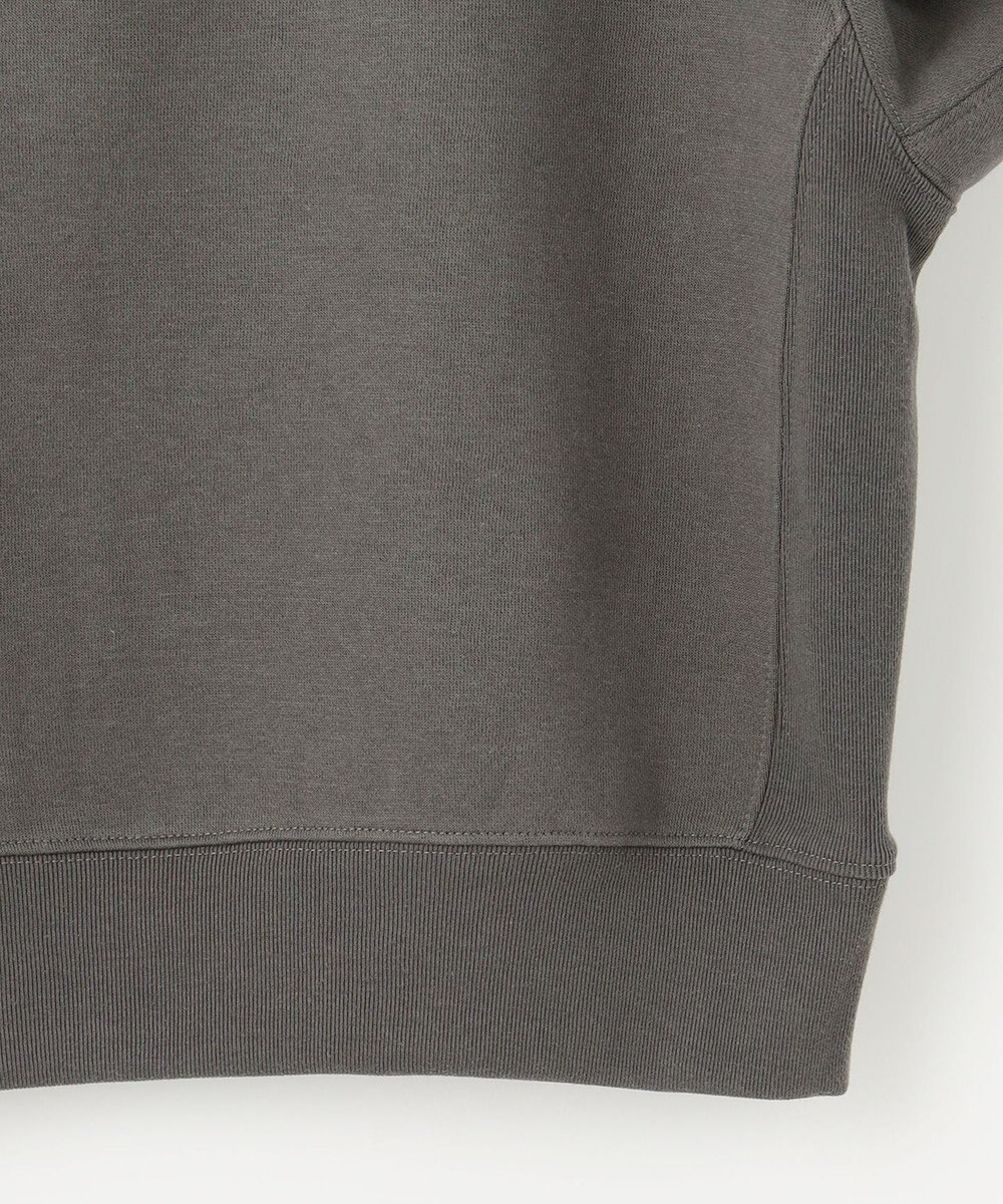 ANY L 【洗濯機可能/サスティナブル】ロゴ裏起毛クルーネックプルオーバー 