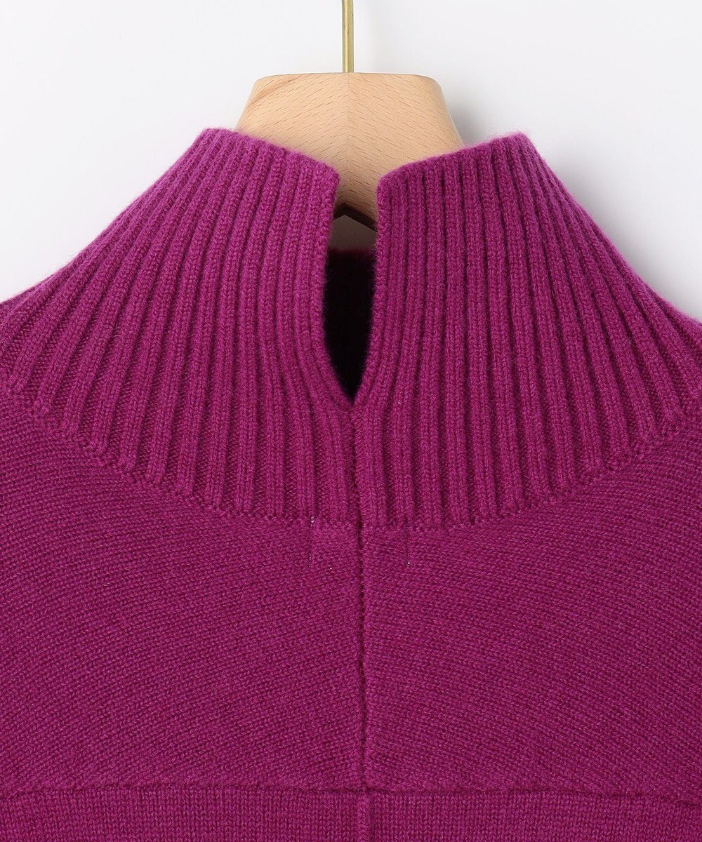 組曲 S ウールカシミヤミックス ロールネックニット 