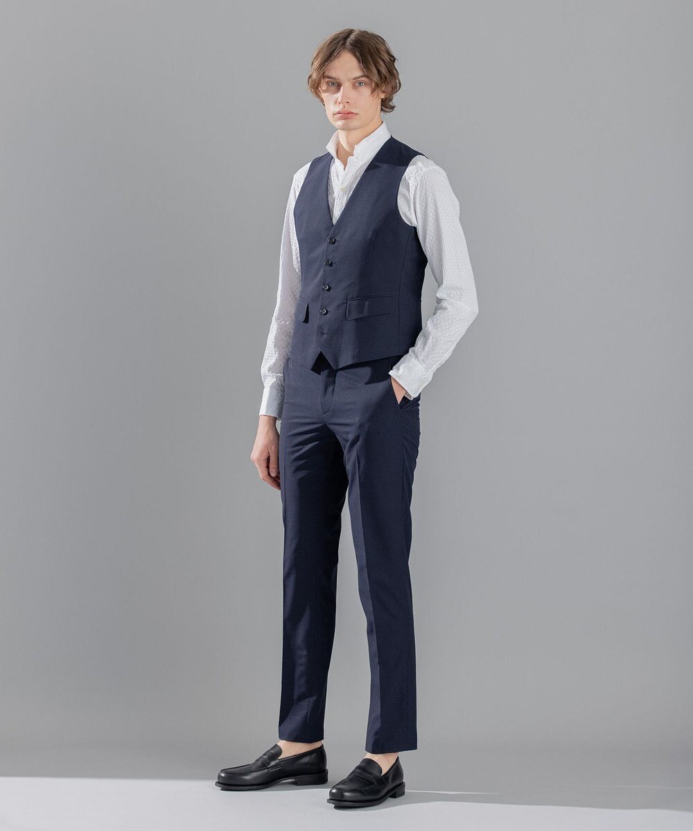 JOSEPH HOMME <3ピース対応> クールドッツストレッチ ジレ 