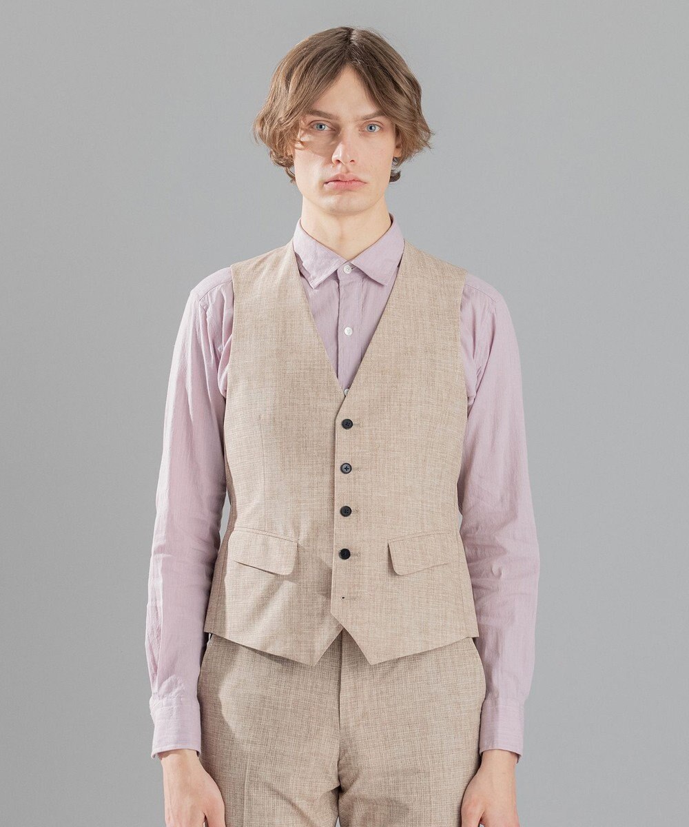 JOSEPH HOMME <3ピース対応> クールドッツストレッチ ジレ 