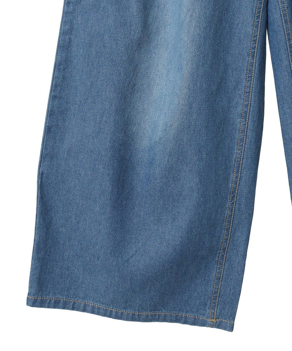 Green Parks ライトデニムワイドパンツ 