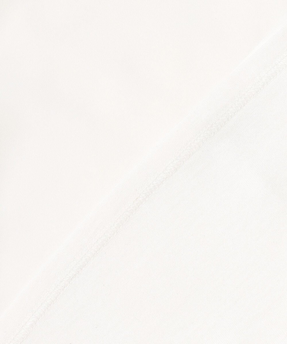 23区 L 【洗える】シルキーデシン バーアクセント ブラウス 