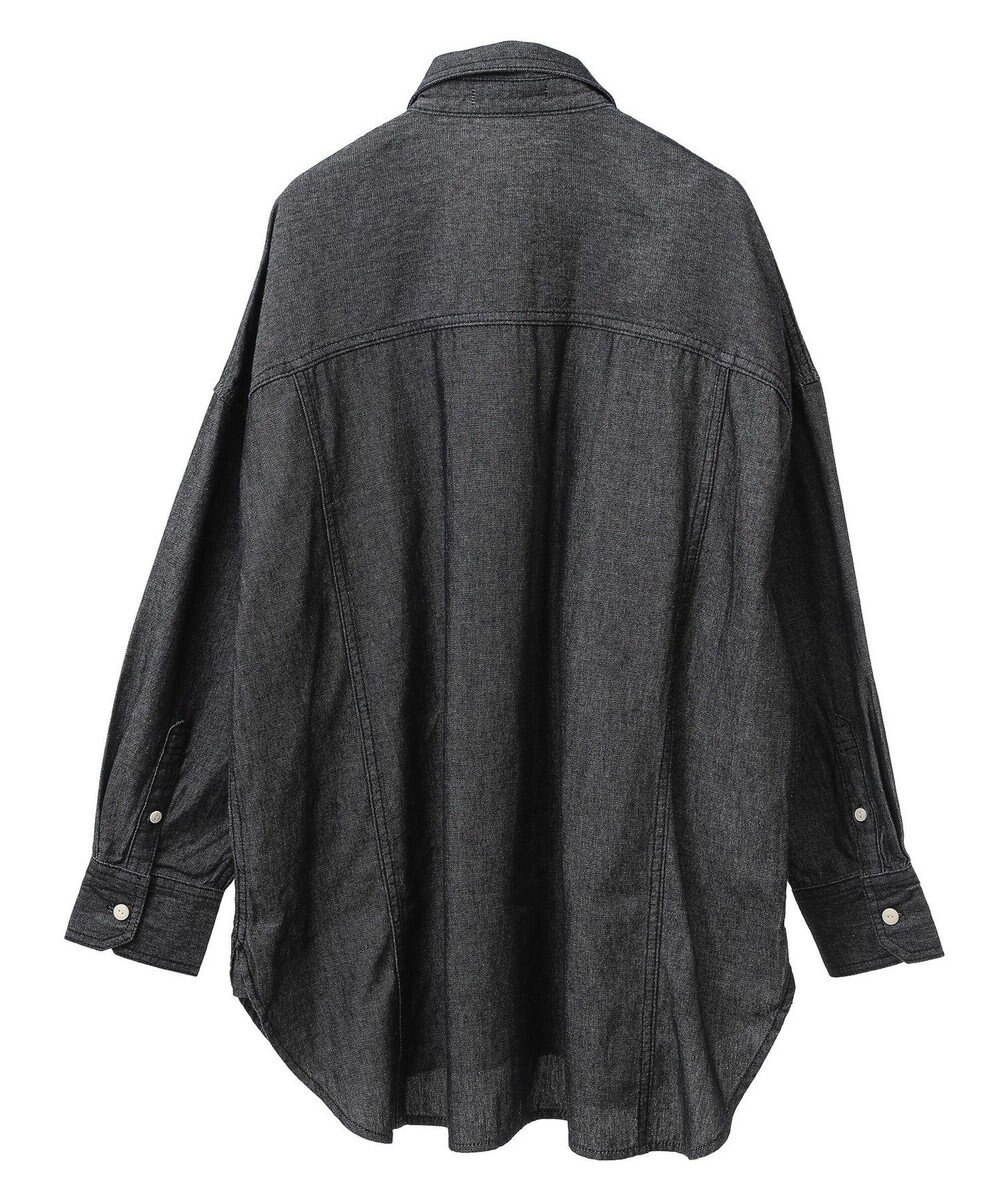 Green Parks デニムＢＩＧシャツ 