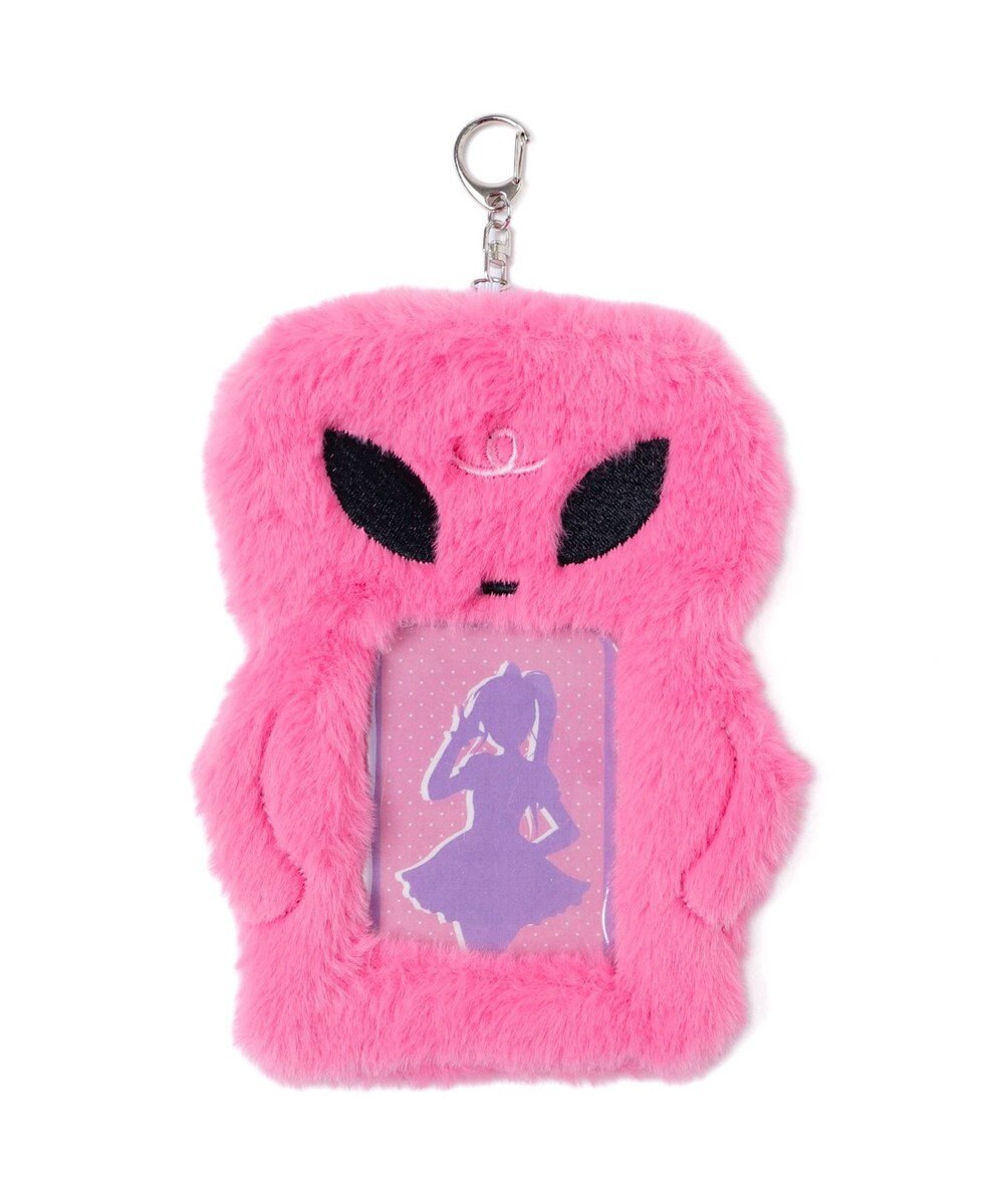 WEGO ふわふわぬいカードホルダーキーホルダーB 