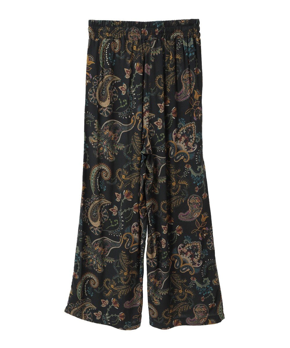 CRAFT STANDARD BOUTIQUE レーヨン総柄ワイドパンツ 