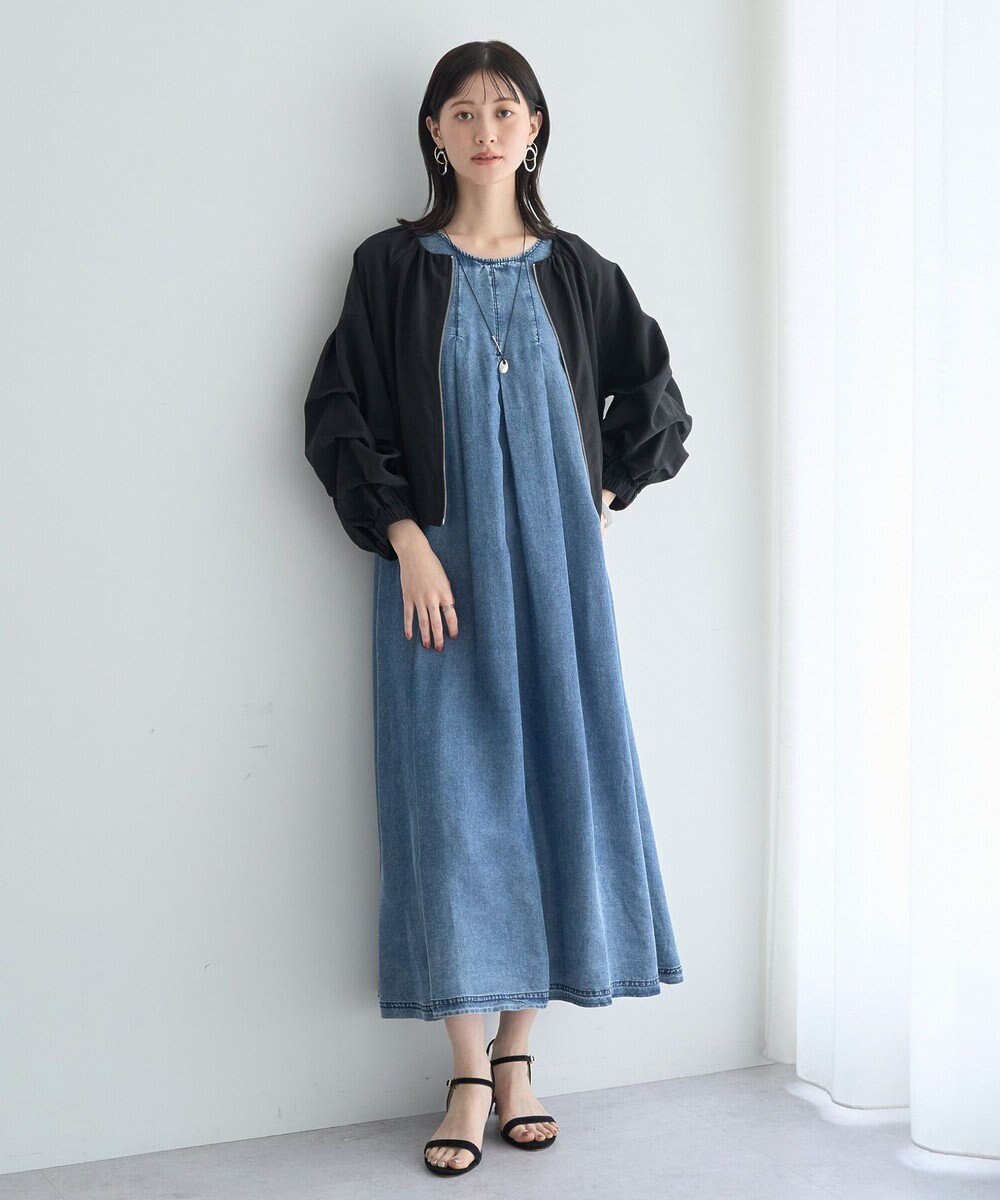 YECCA VECCA ホイップスリーブZIPジャケット 