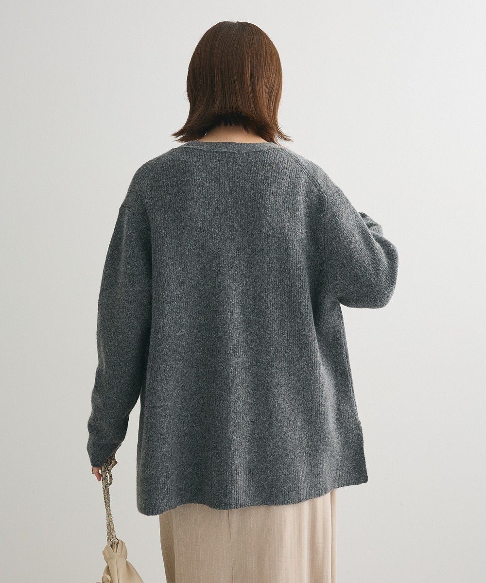 Green Parks Ｖネック畦編みニットカーディガン 