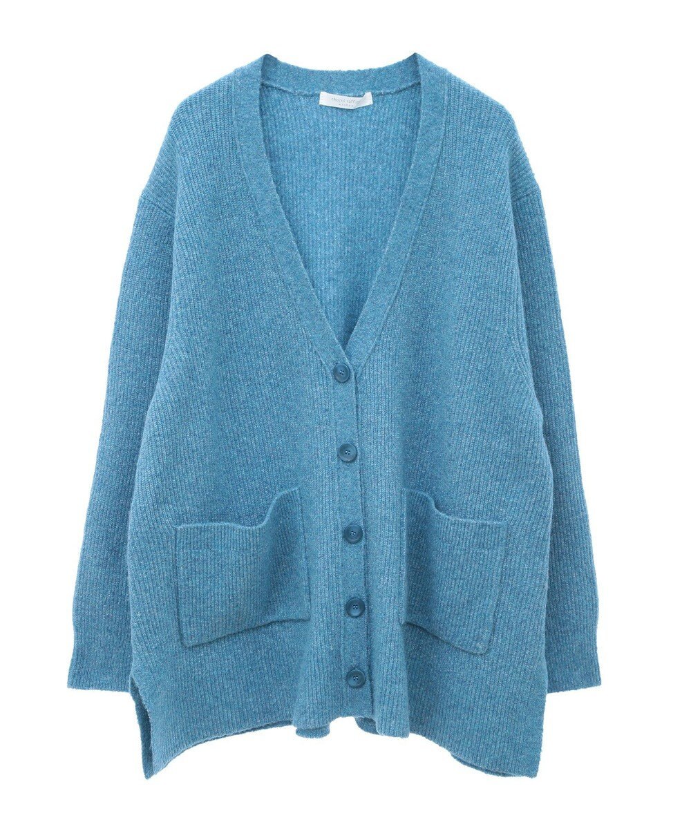 Green Parks Ｖネック畦編みニットカーディガン 