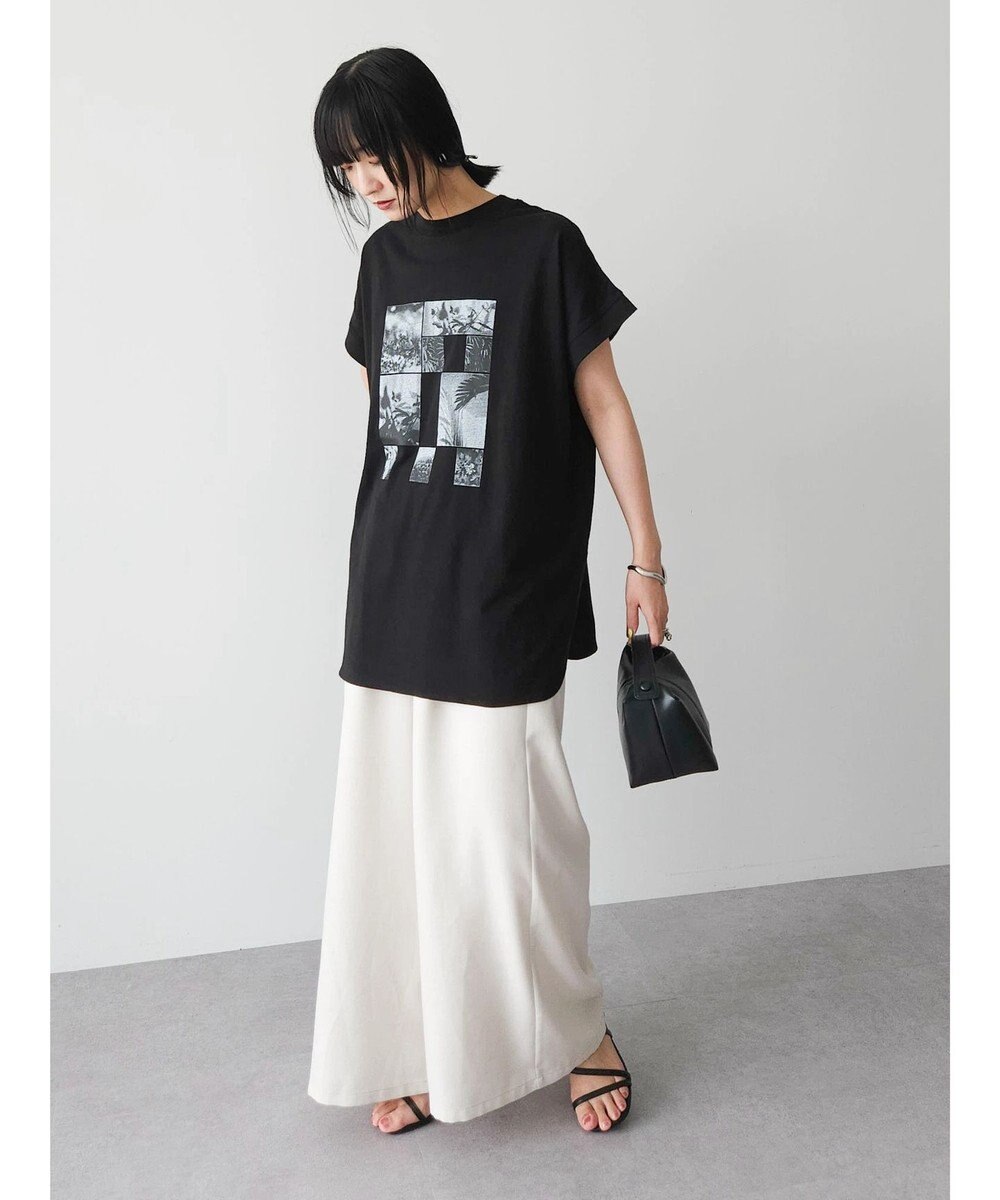 Green Parks ・ＥＬＥＮＣＡＲＥ　ＤＵＥ　リネンライクワイドパンツ 