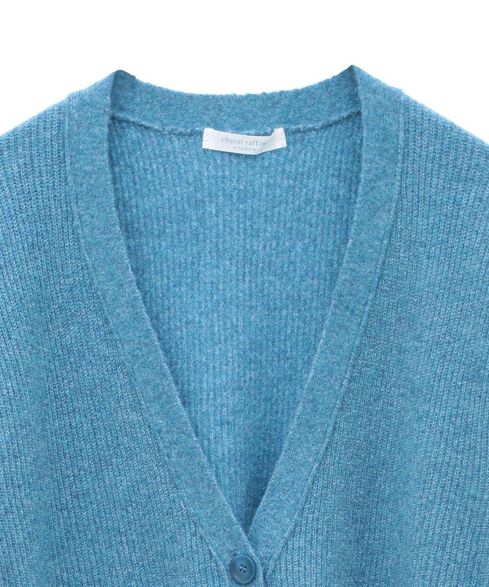 Green Parks Ｖネック畦編みニットカーディガン 