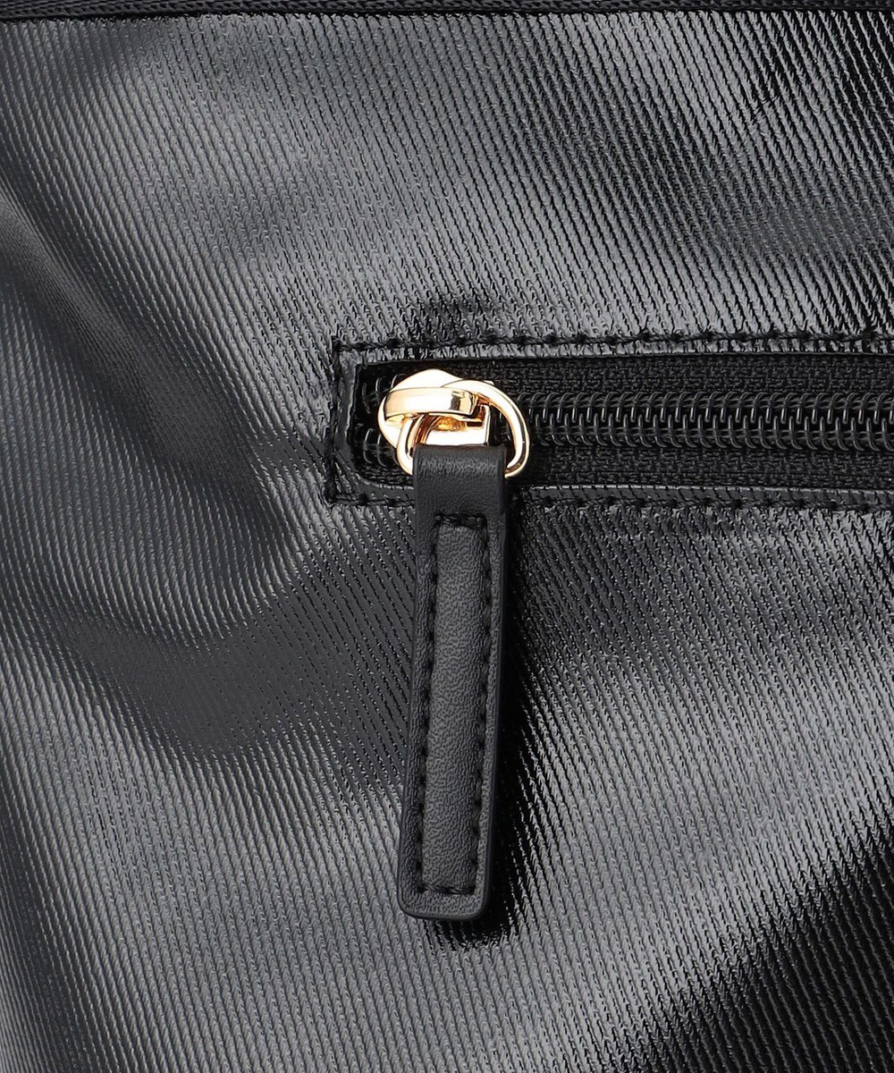 LA BAGAGERIE 【コットン×ポリウレタン】シャイニーミニトート 