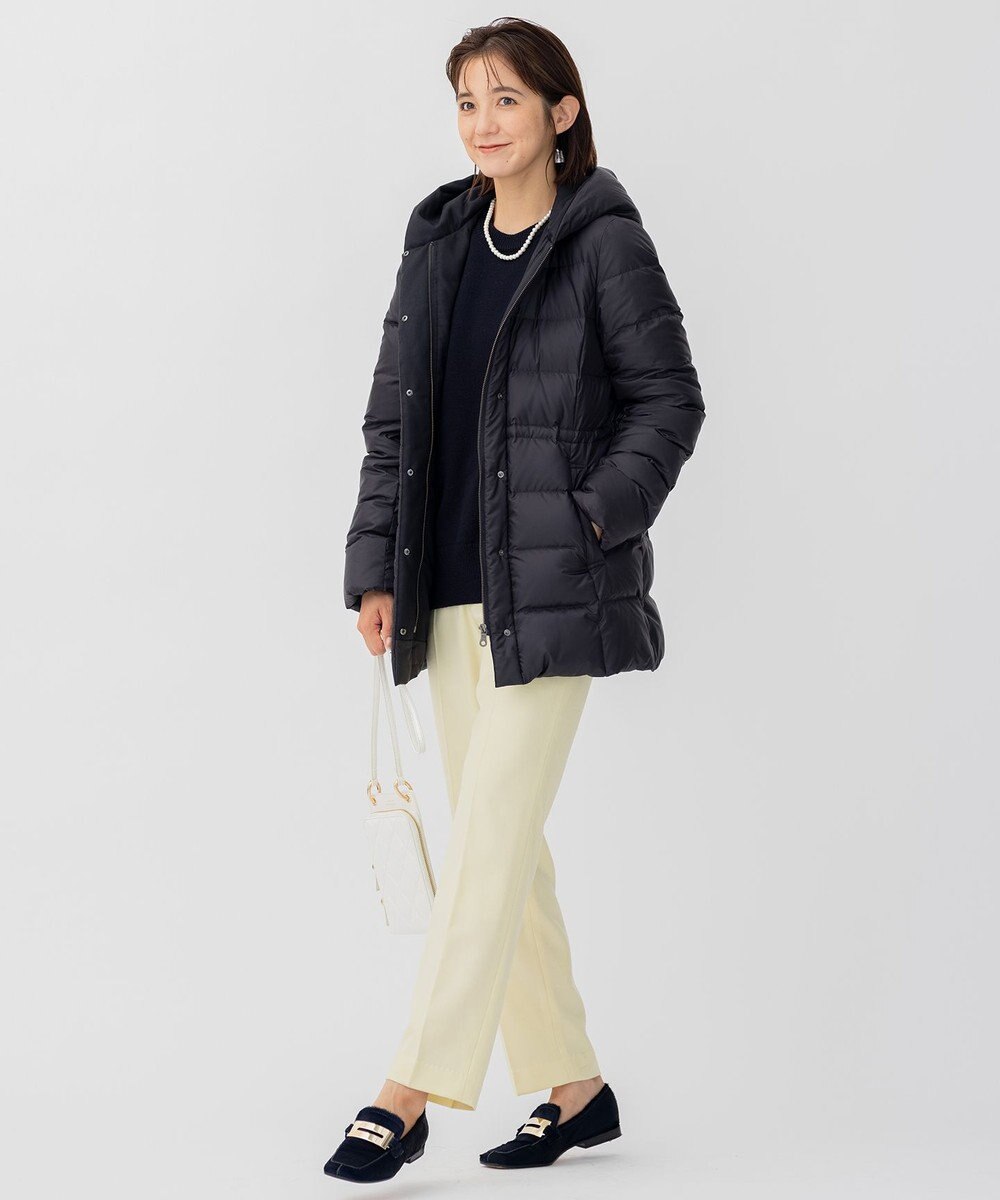 23区 【CLASSY.1月号掲載】ウールコード クルーネック ニット 