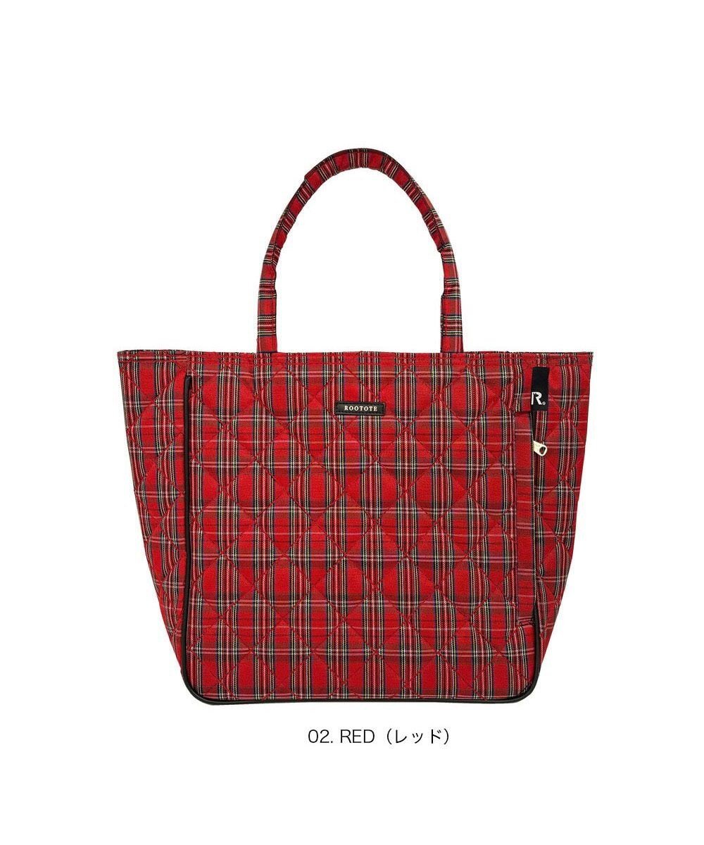 ROOTOTE 3618【自立・底板入り】EU.デリ.チェックキルト-C 