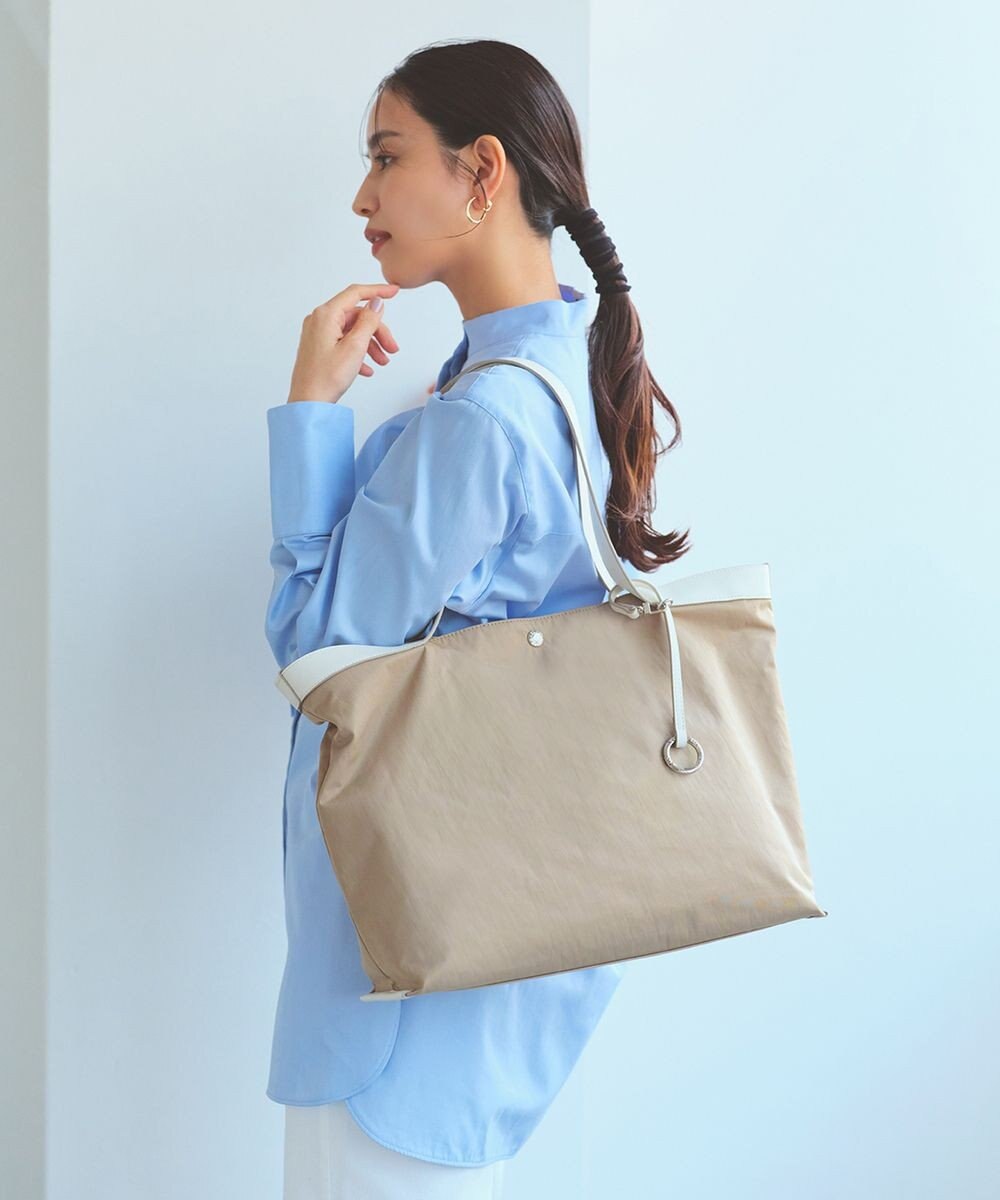 TOPKAPI 【Breath TOPKAPI】MORPH モーフ リンクルナイロン トートバッグ チャーム付き　A4 / 超軽量 /撥水 