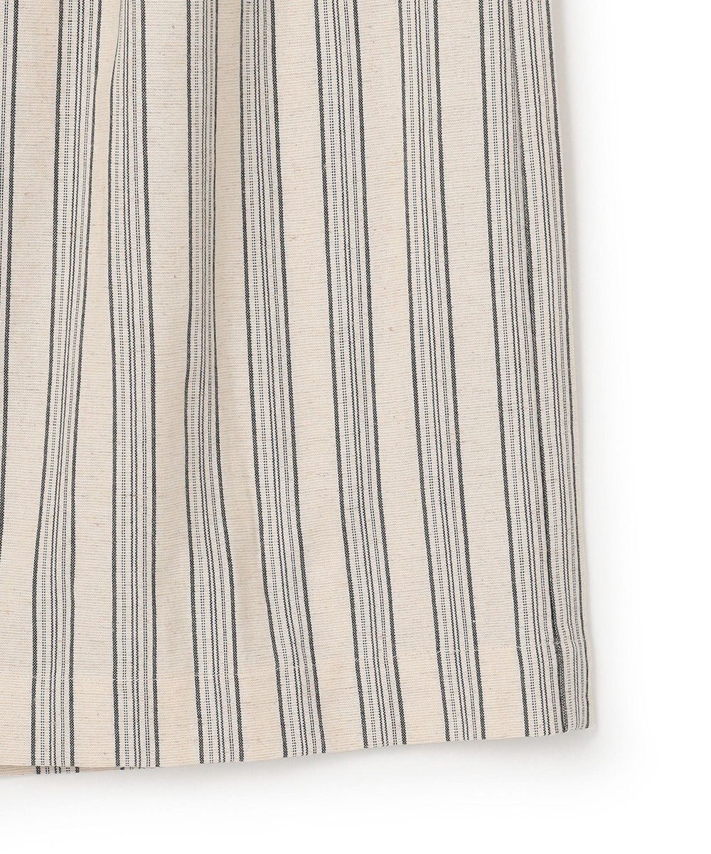 J.PRESS YORK STREET 【WOMEN】リネンストライプ スカート 