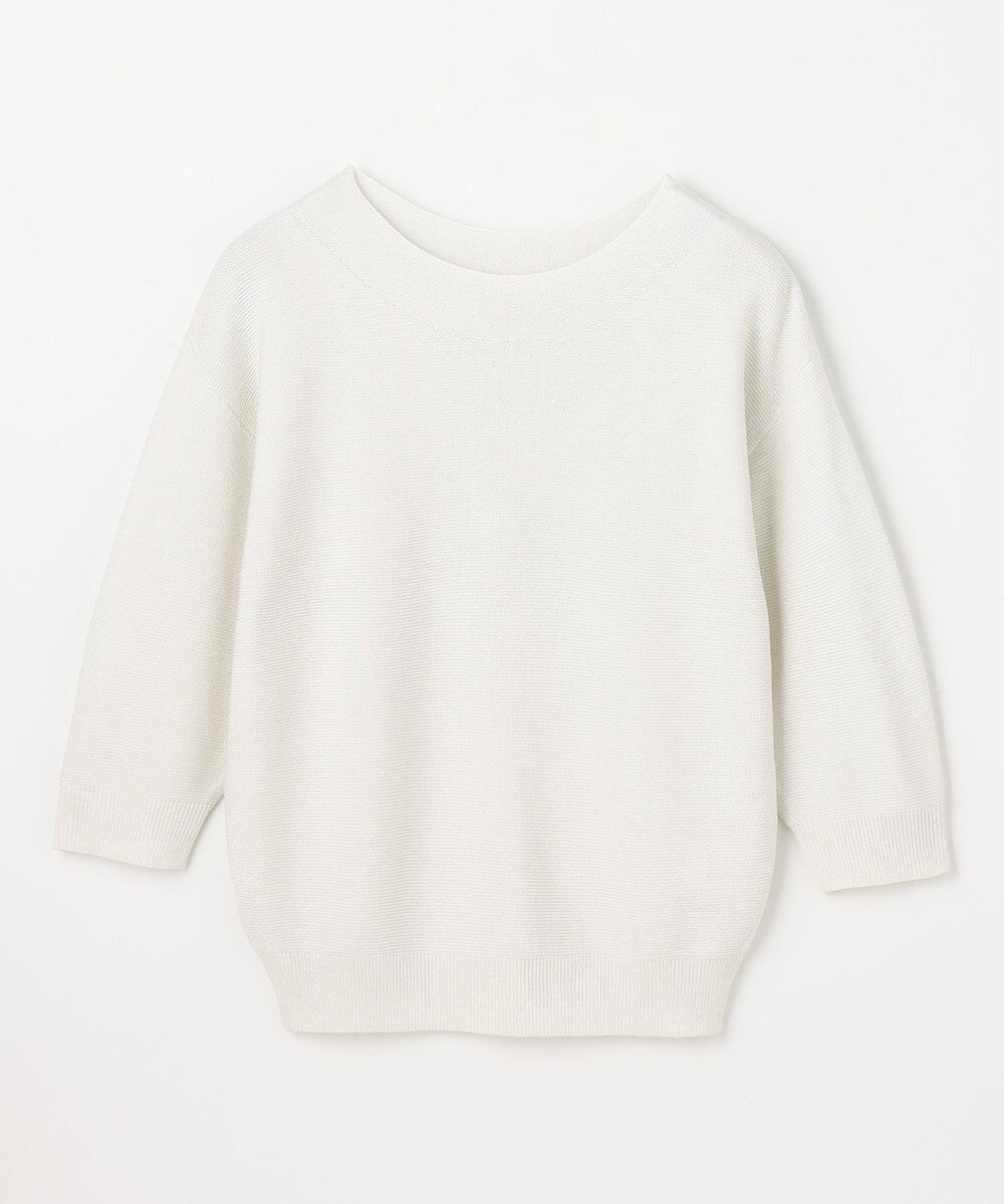 ANY L アクリルガーターニット 