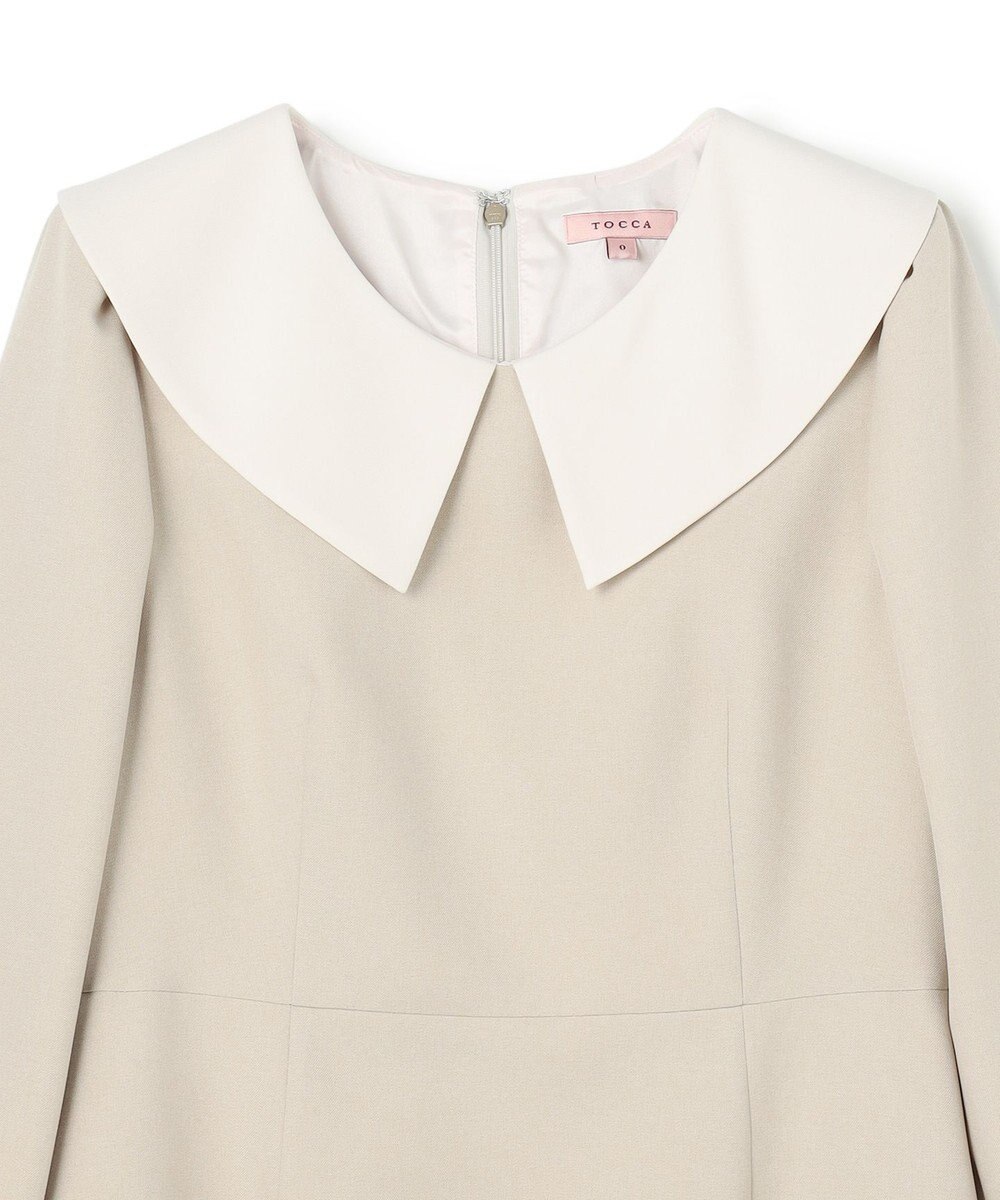 TOCCA 【八木アリサさん着用】【00サイズあり・消臭】FLYING SAUCER 七分丈ドレス 