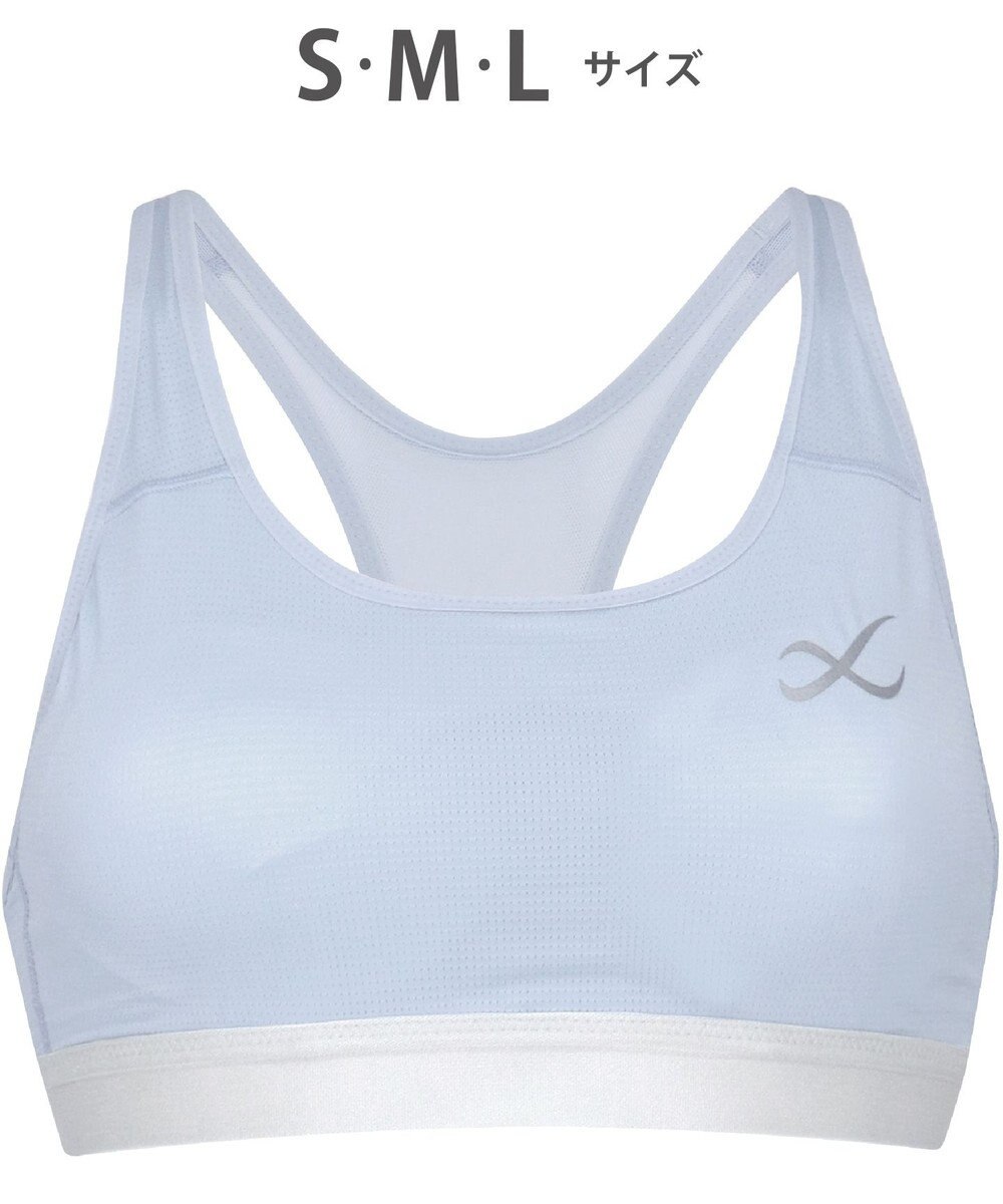CW-X 【WOMEN】 CW-X スポーツブラ【高校生対応】 ノンワイヤー スポーツゆれケアブラ 成長期のバストのユレ・ズレをおさえる 吸汗速乾・抗菌防臭性(本体) 部活 トレーニング ジョギング ガールズ HTY024 /ワコール 